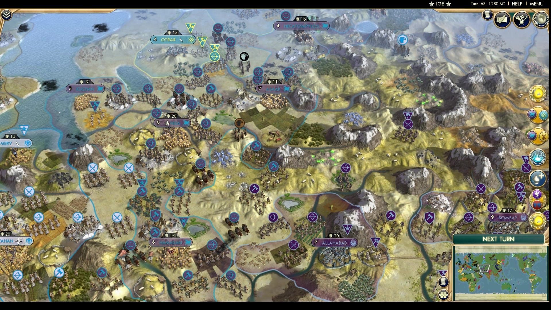 CBR In-Game Screenshot of Parthia: Behind the Scenes