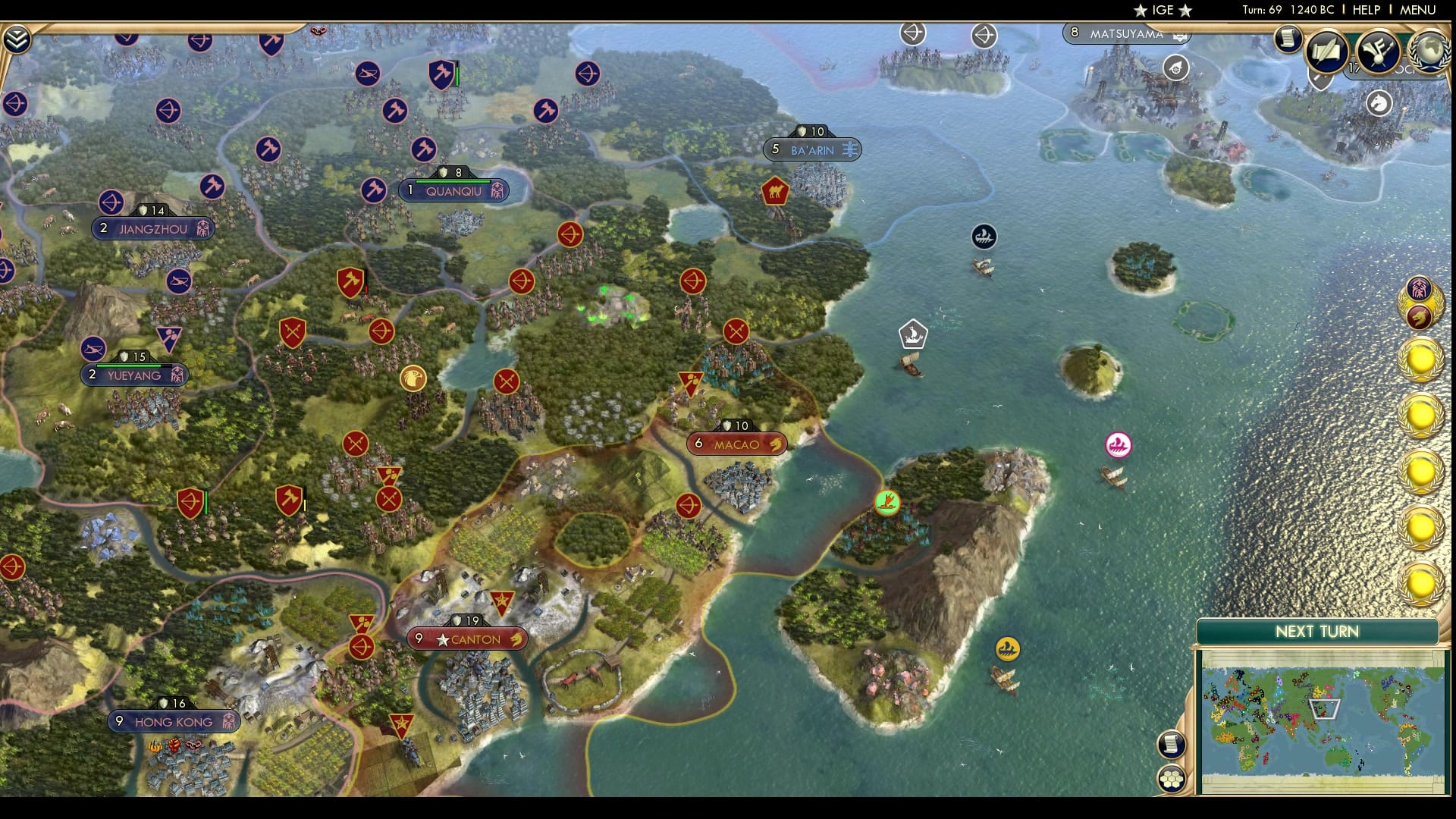 CBR In-Game Screenshot of Hong Kong Imitates Real Life