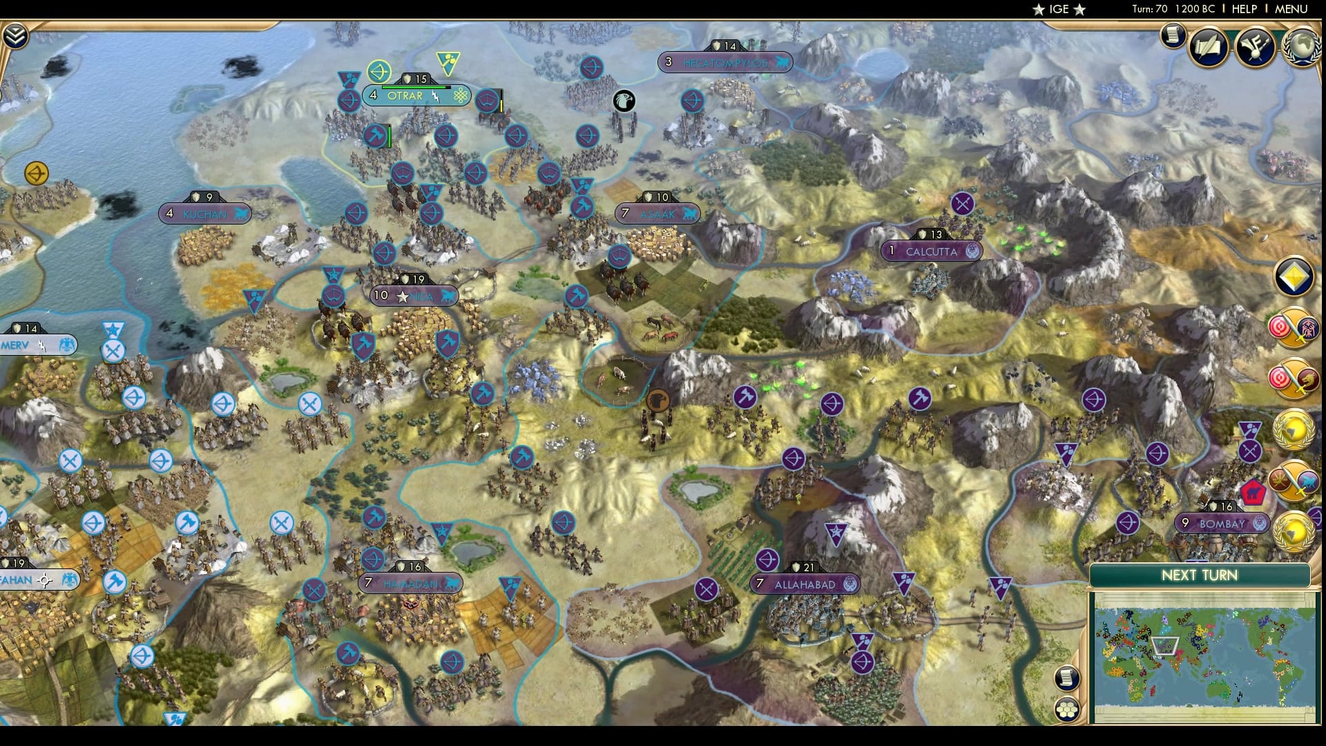 CBR In-Game Screenshot of Opening Shots