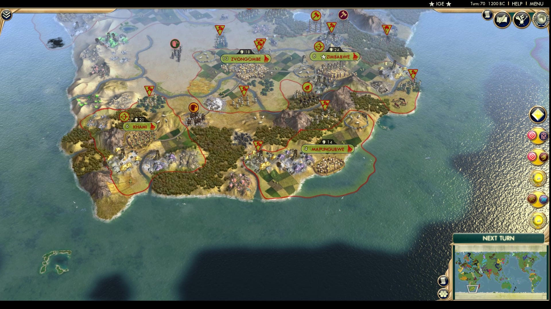 CBR In-Game Screenshot of The Empty Quarter of the Kalahari