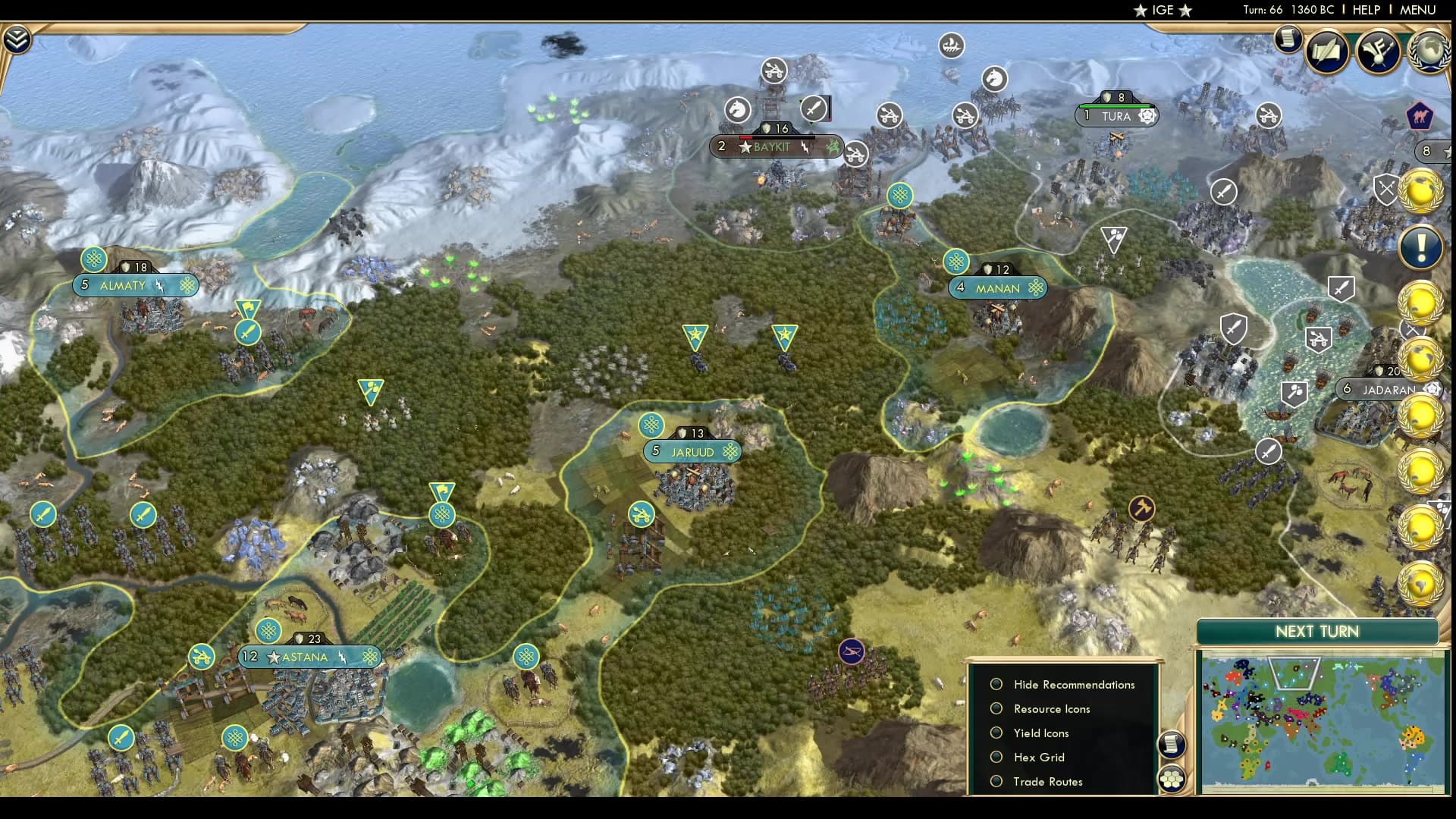 CBR In-Game Screenshot of Four and Twenty Evenks, Baykit in a Pie