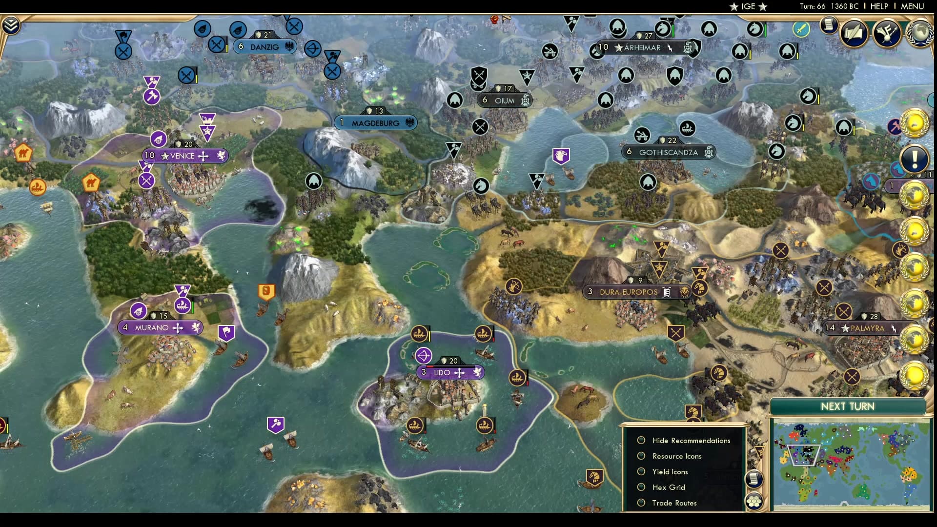 CBR In-Game Screenshot of Trireme Pileup