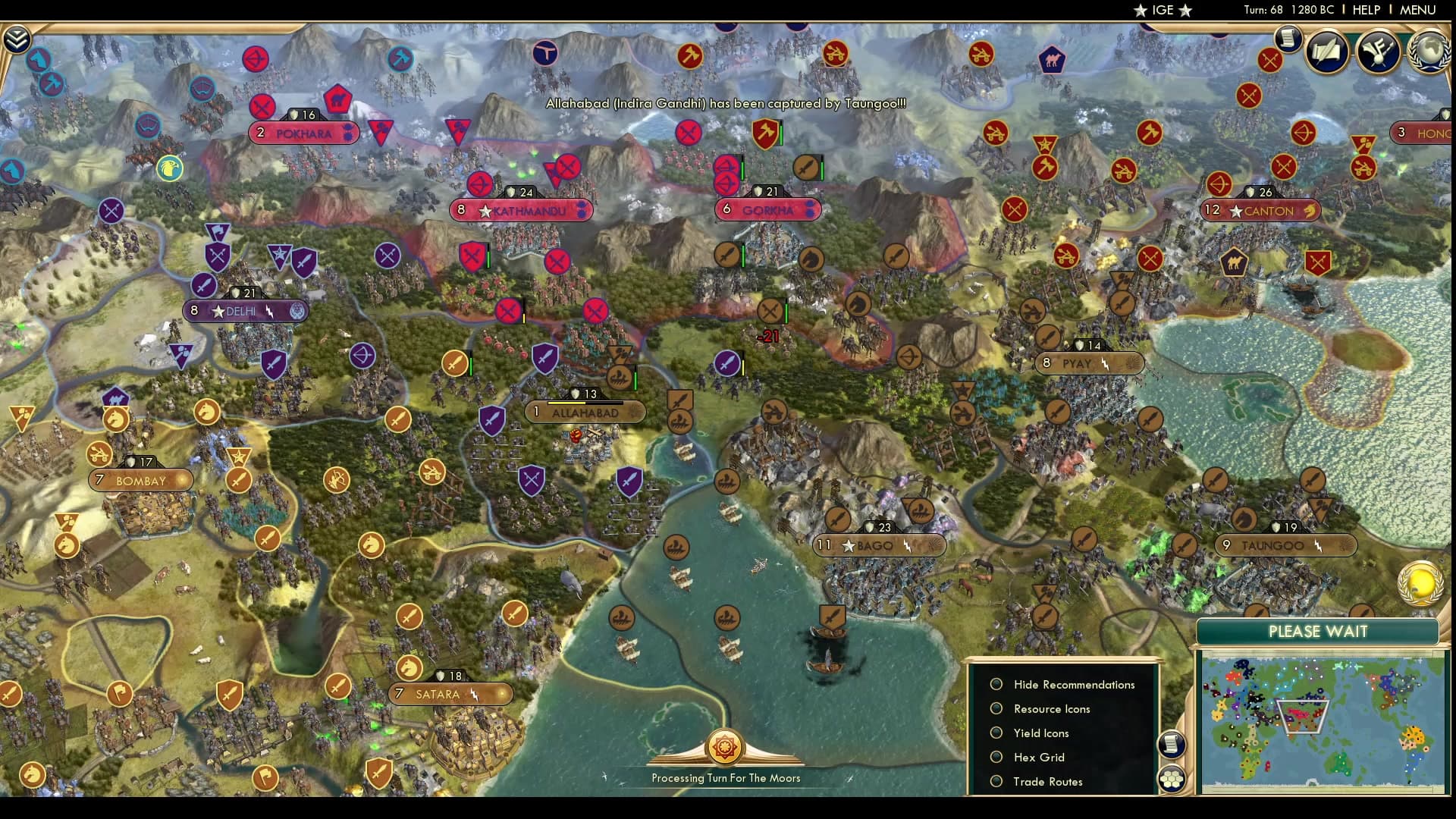 CBR In-Game Screenshot of Like hotcakes