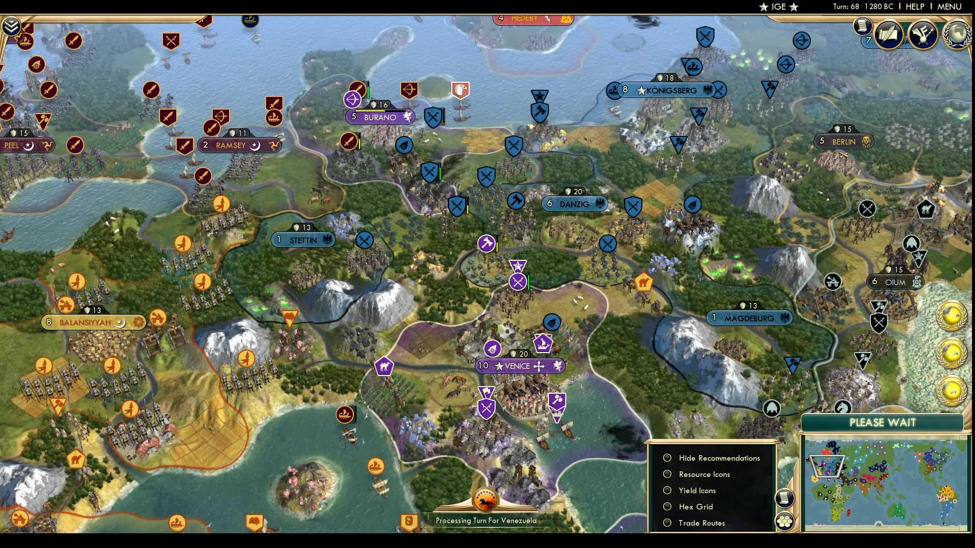 CBR In-Game Screenshot of Should have settled Tuscany