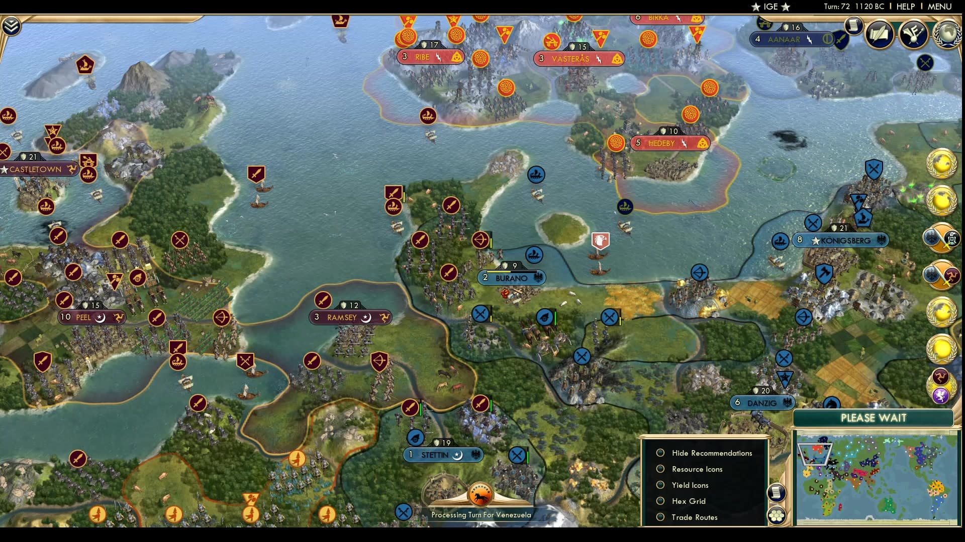 CBR In-Game Screenshot of That Venetian Guile rubbed off