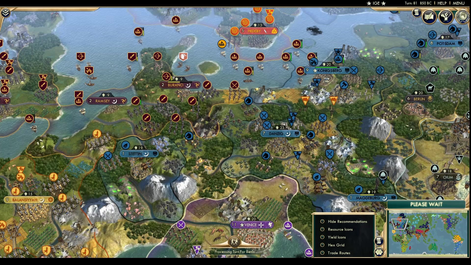 CBR In-Game Screenshot of Asking for directions