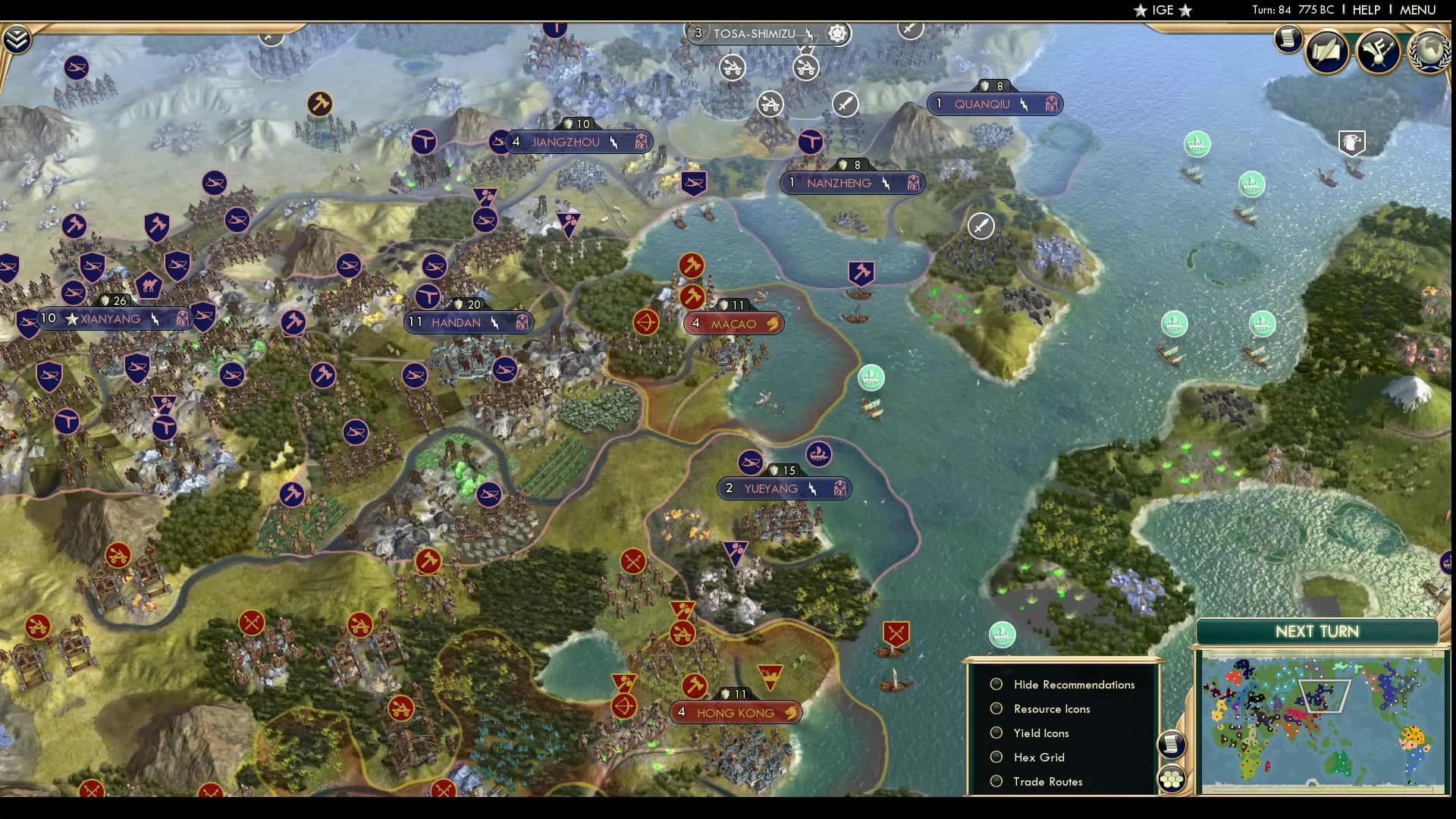 CBR In-Game Screenshot of Democratic People’s Republic of Qin