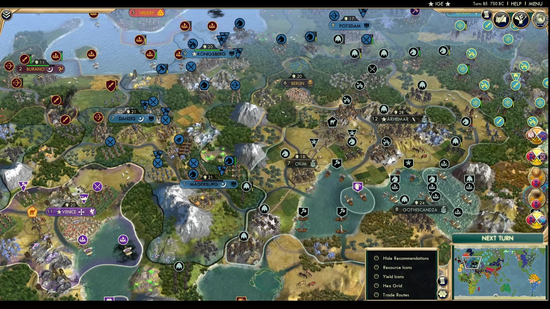 CBR In-Game Screenshot of Carpathian push