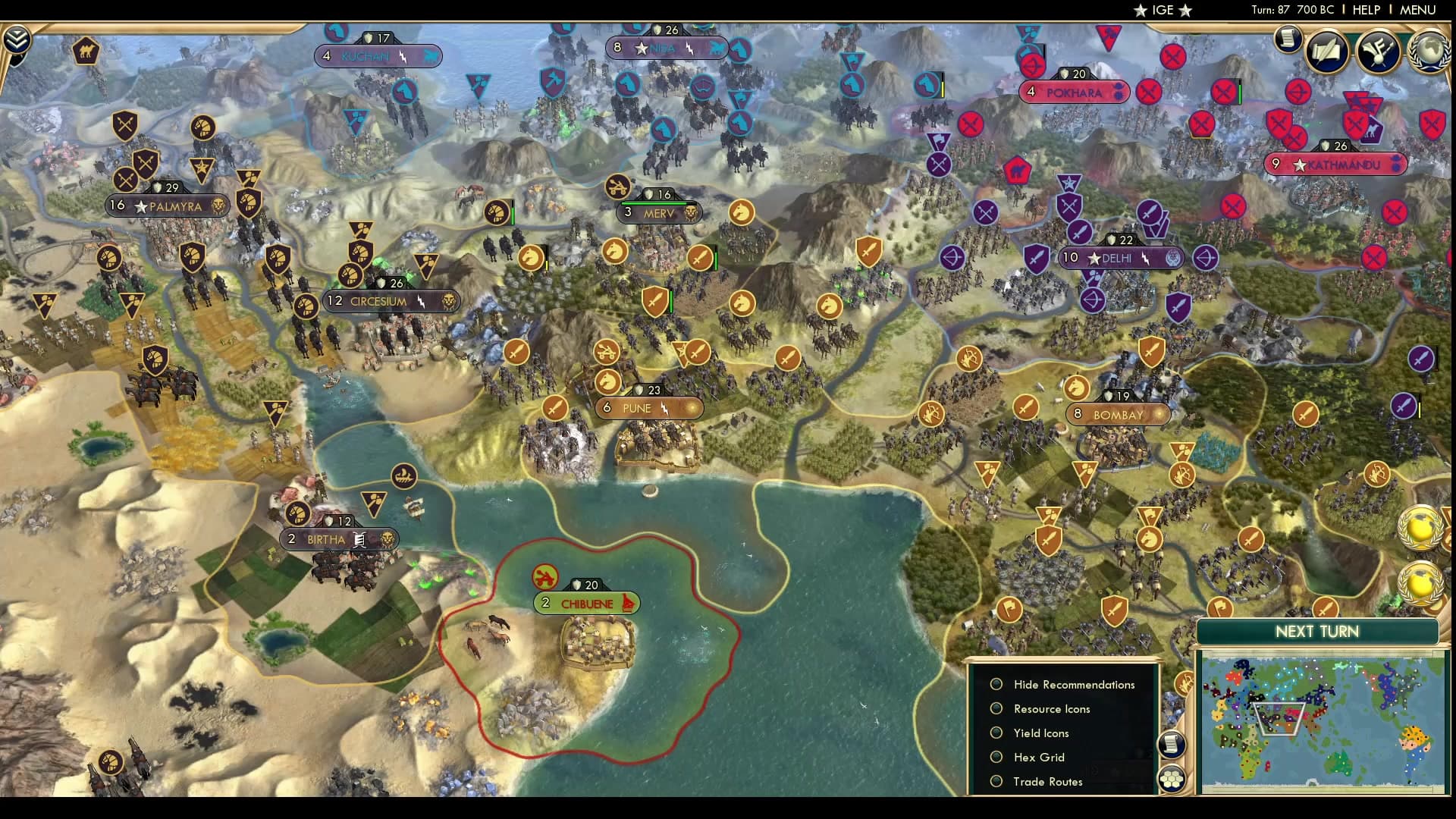 CBR In-Game Screenshot of Shivaji ain’t no Pumpkinhead