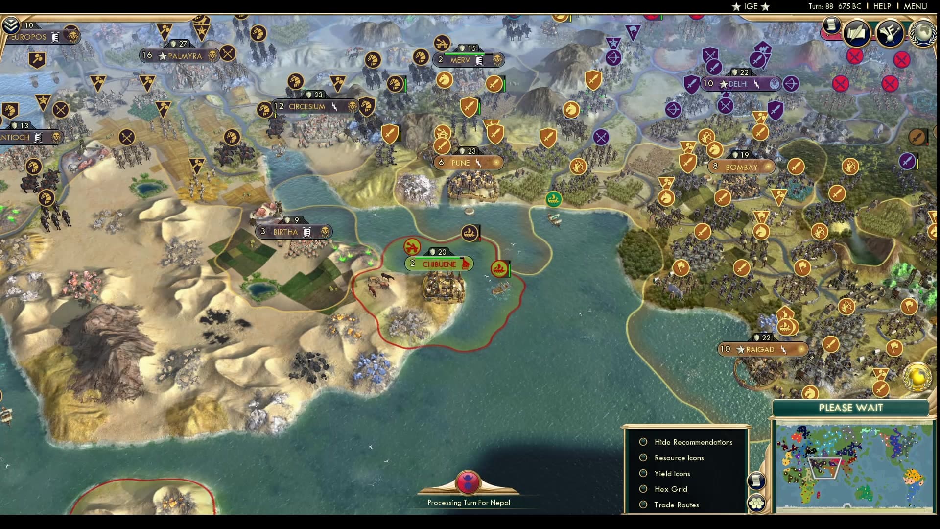 CBR In-Game Screenshot of The Birtha Piracy