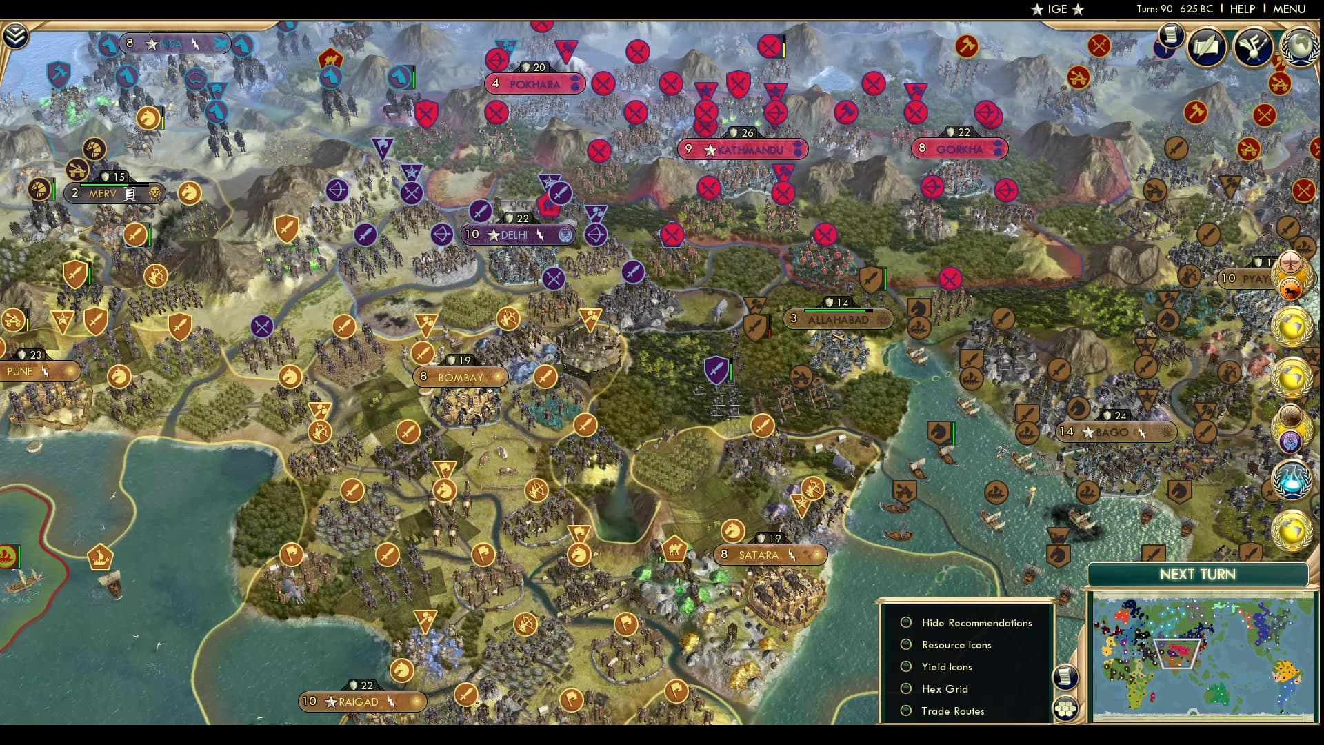 CBR In-Game Screenshot of Bengal falls