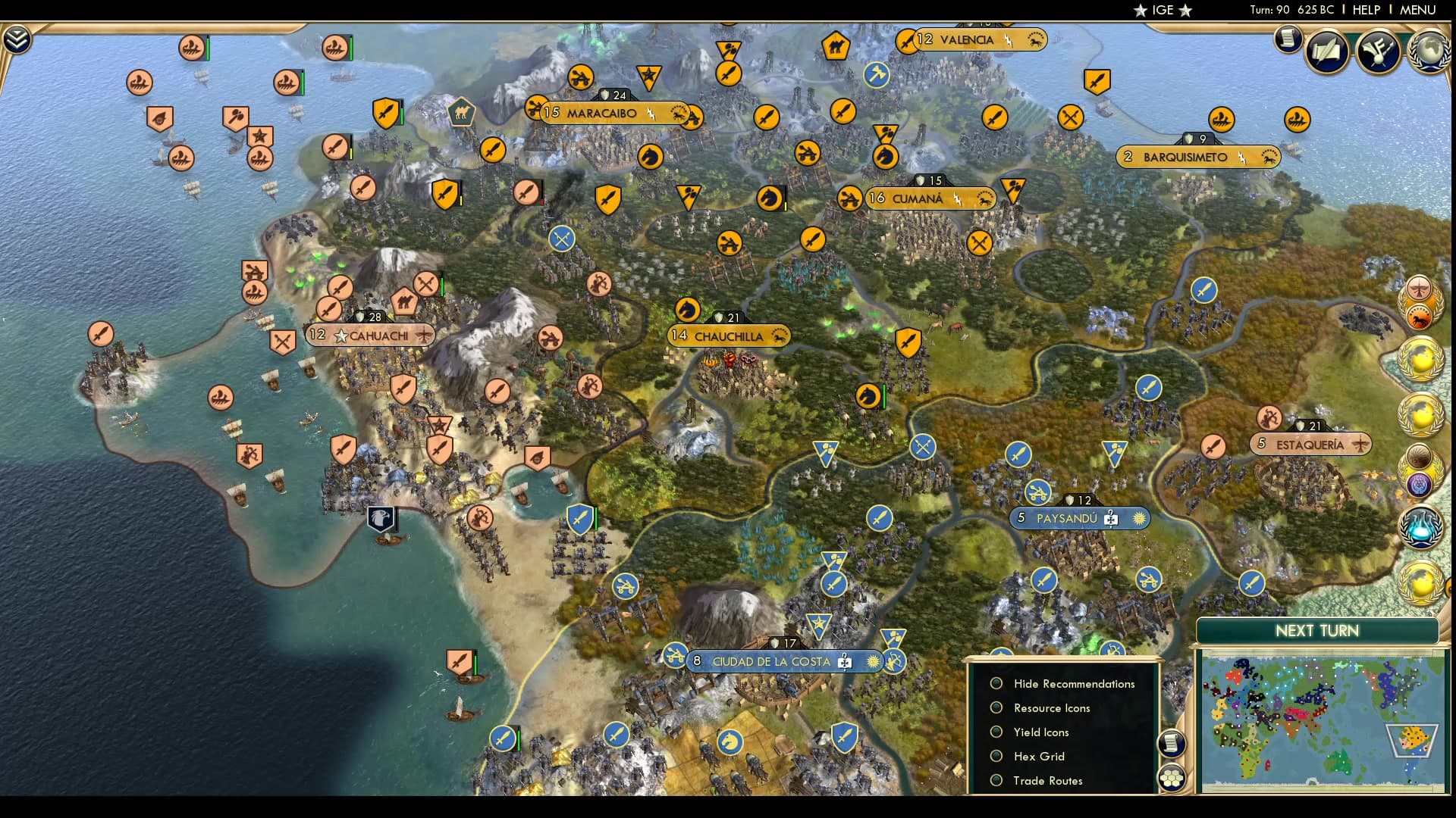CBR In-Game Screenshot of Jungle Japes