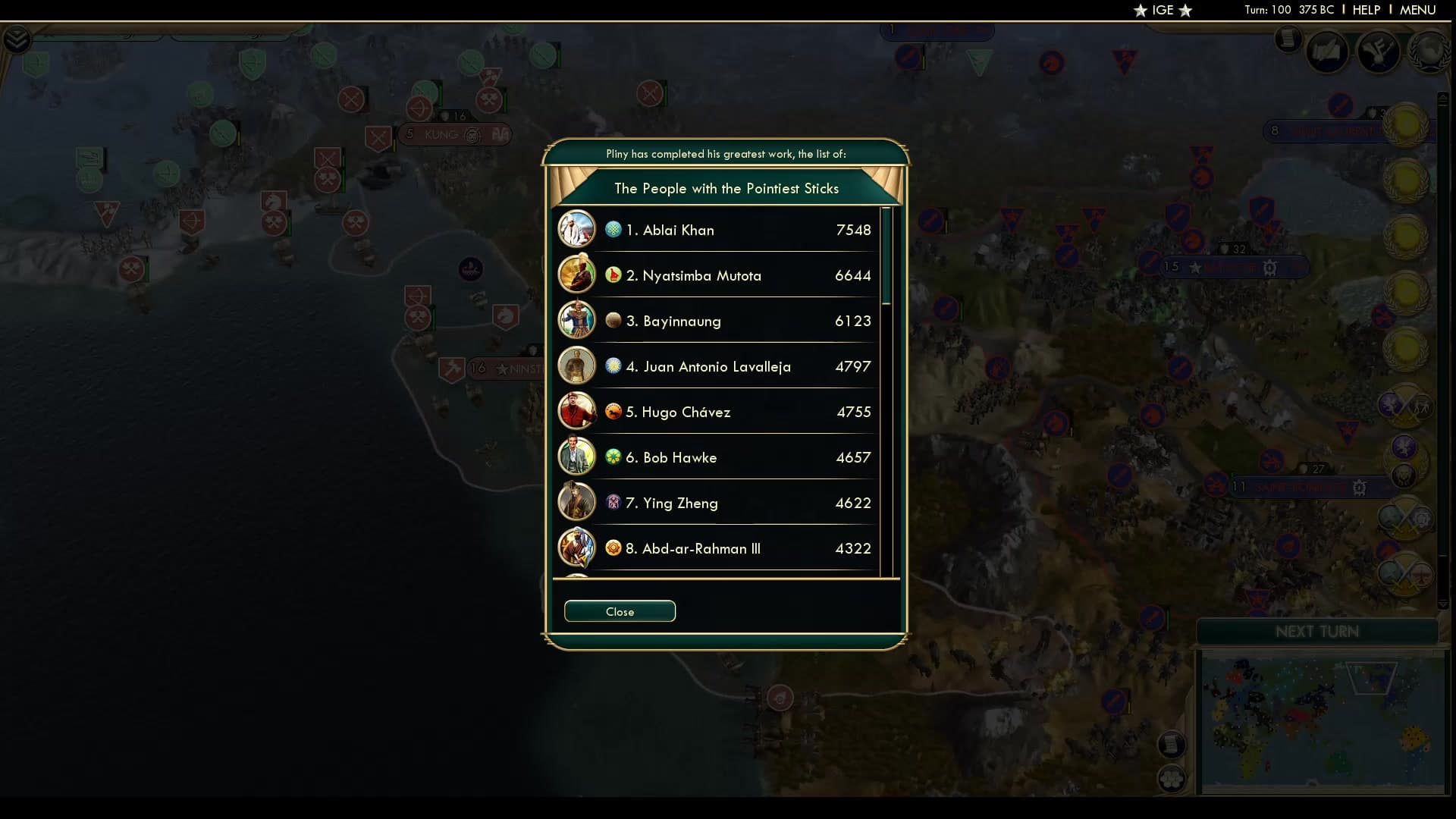 CBR In-Game Screenshot of Pointy Sticks, Backwards Compatible with Horses