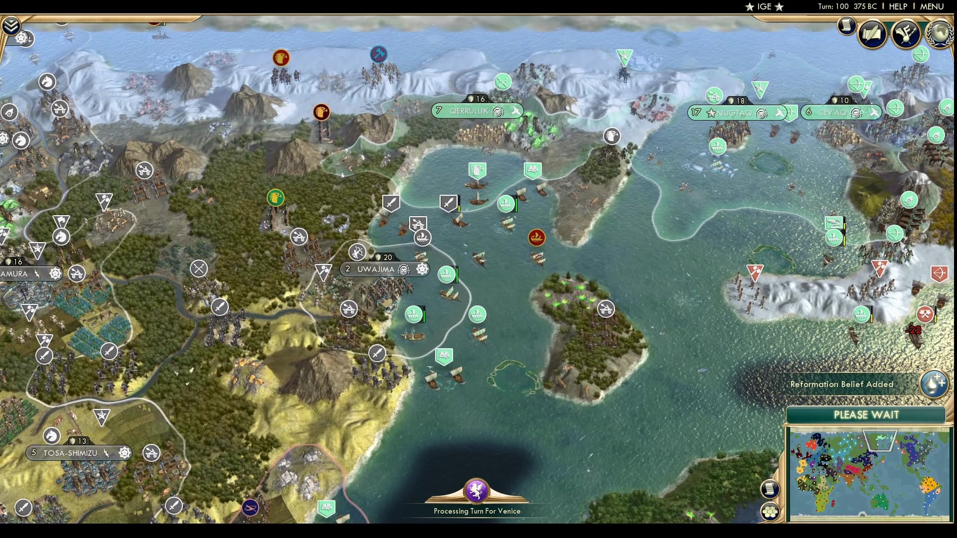 CBR In-Game Screenshot of It Was Called Wajima, Then they Found the Uranium