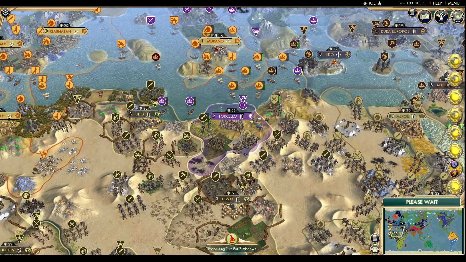 CBR In-Game Screenshot of Absolute Med-lads