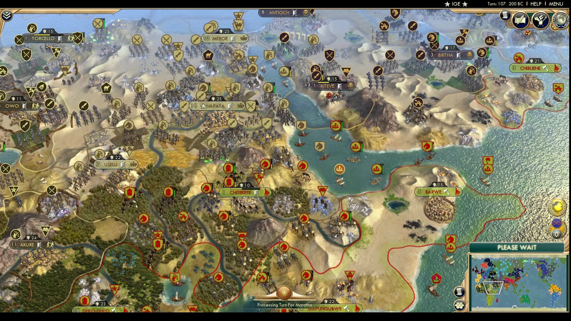 CBR In-Game Screenshot of Chite-get!