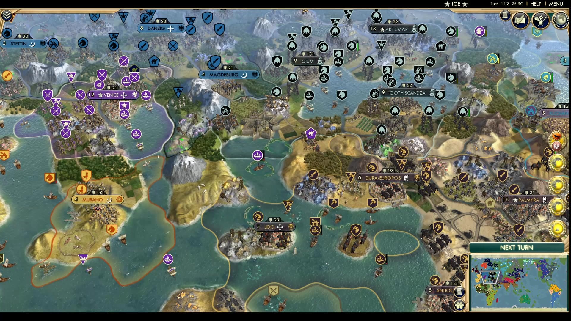 CBR In-Game Screenshot of The Carpetless Ones