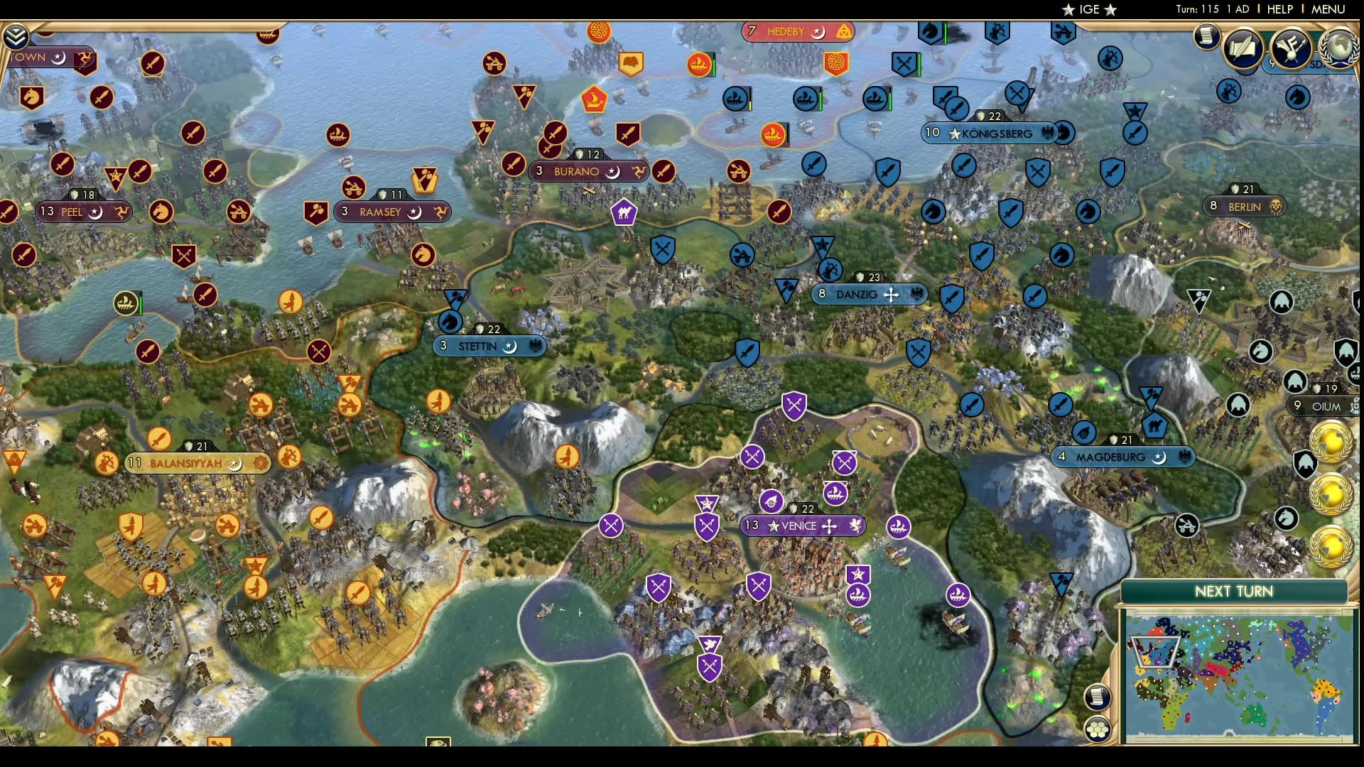 CBR In-Game Screenshot of Maginot Line