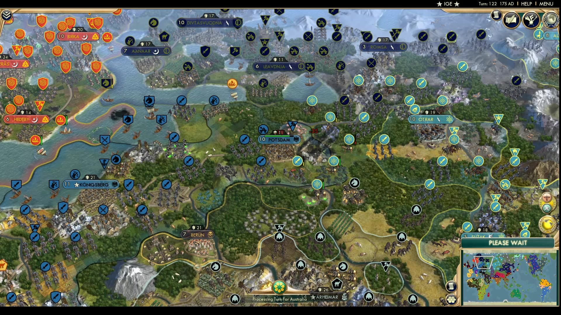 CBR In-Game Screenshot of What do you say when you get pottery from some ruins but wanted mining instead?