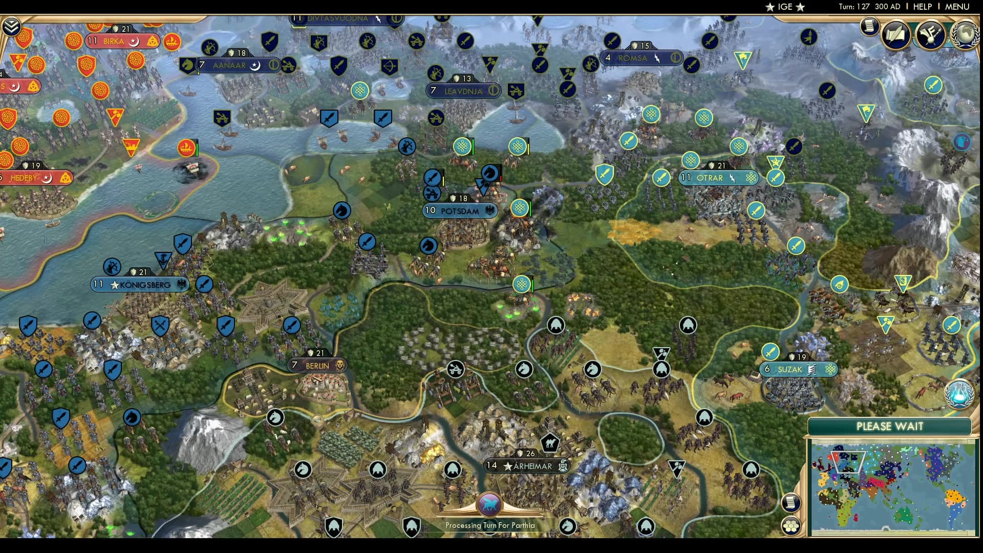 CBR In-Game Screenshot of Potshots at Potsdam