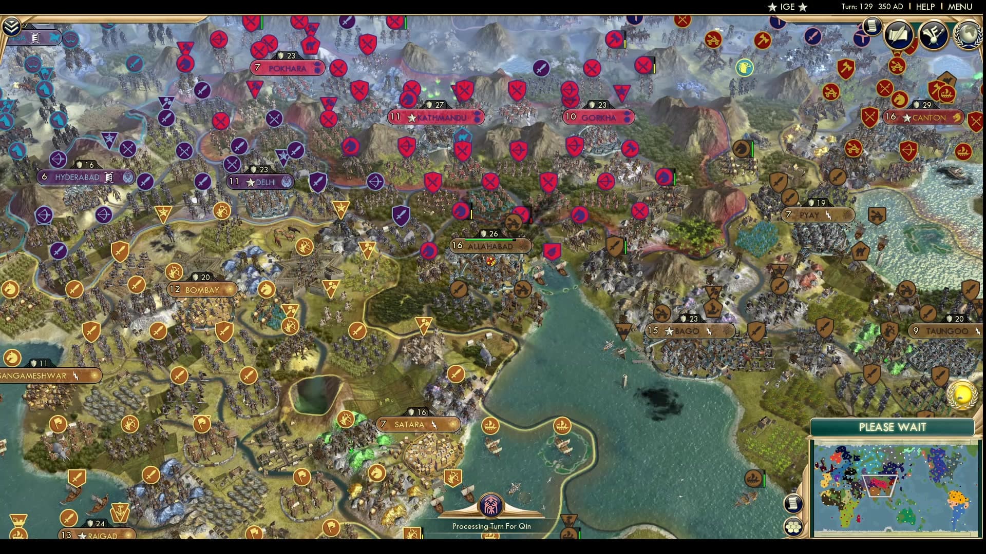 CBR In-Game Screenshot of The Nepalening Begins