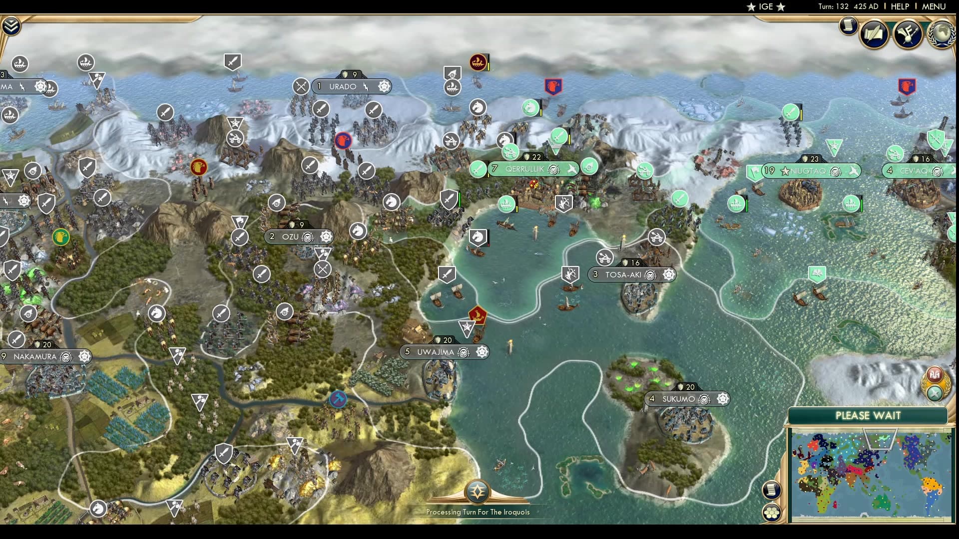 CBR In-Game Screenshot of Yet Another Stalemate in Kamchatka