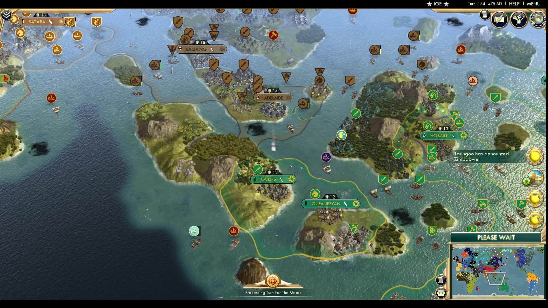 CBR In-Game Screenshot of Seize the Strait