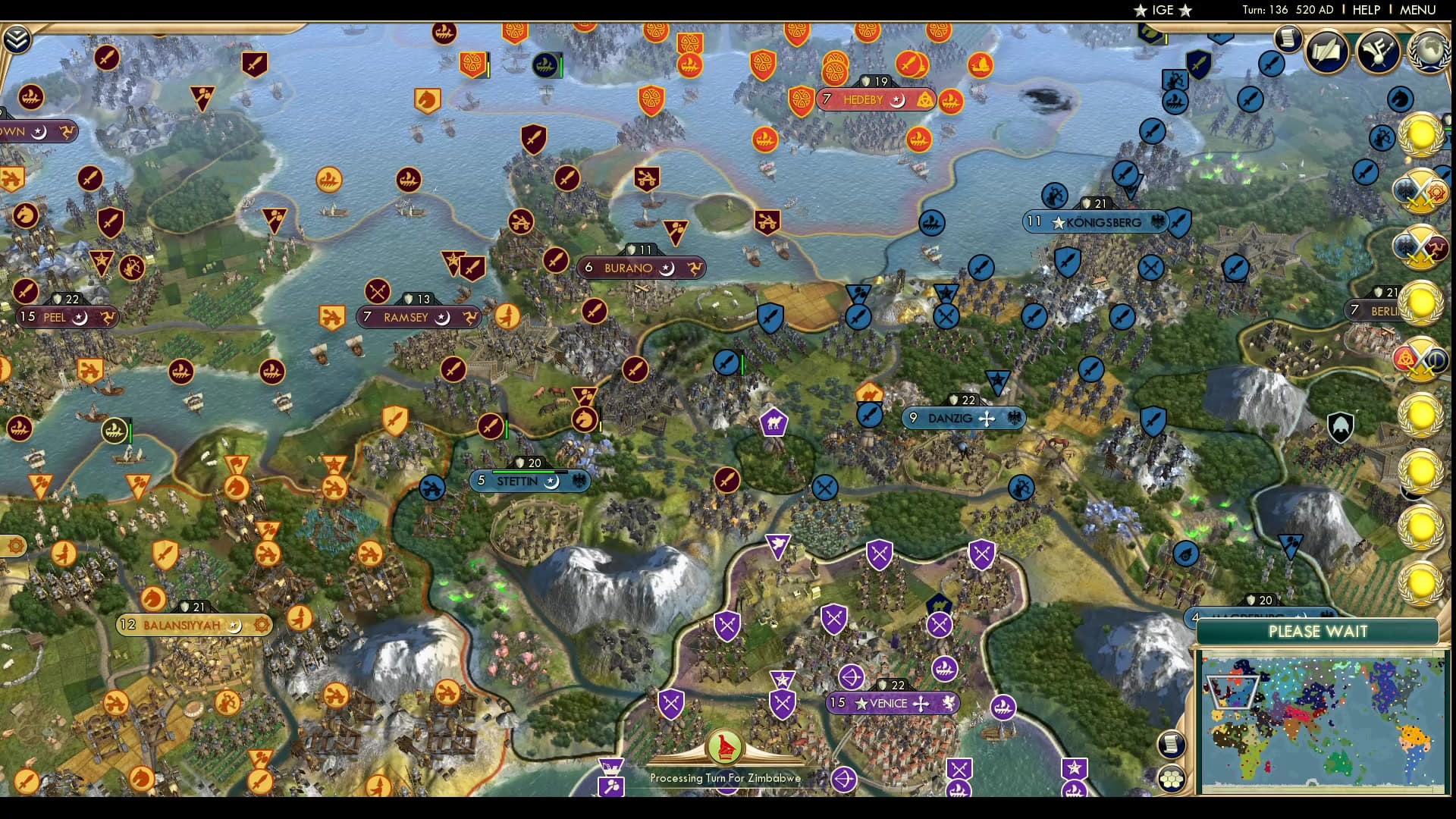 CBR In-Game Screenshot of Medieval Schlieffen