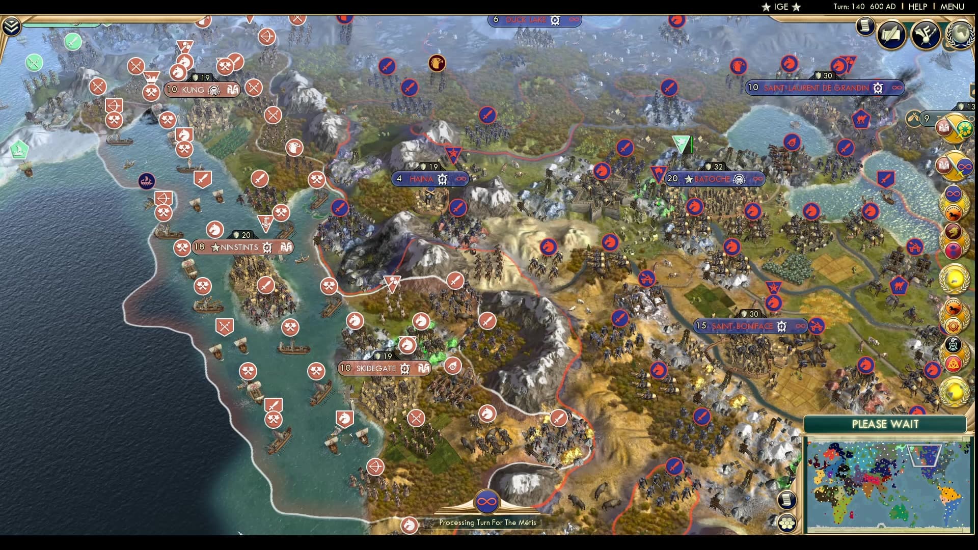 CBR In-Game Screenshot of Pile-on in the Pacific Northwest