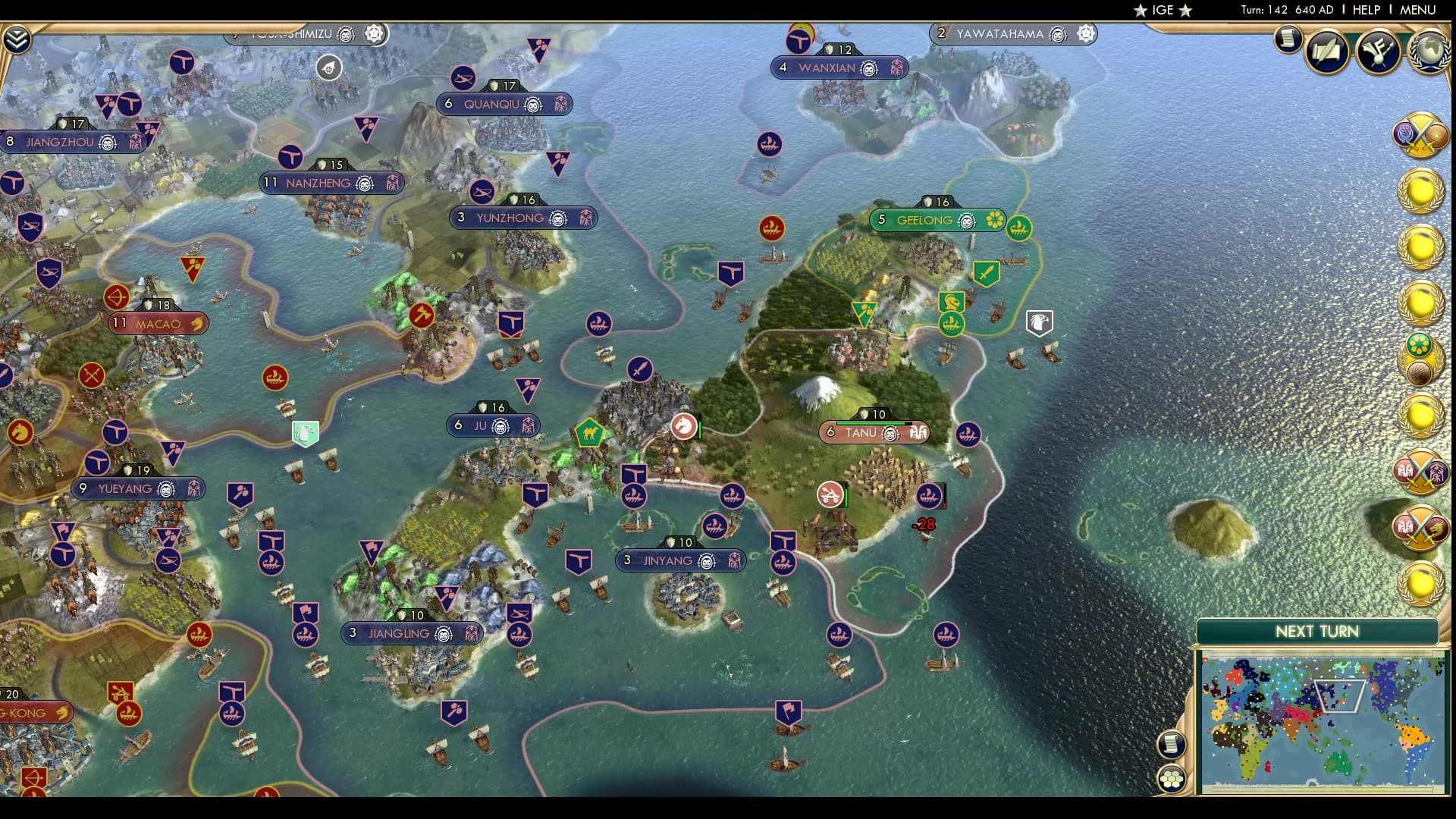 CBR In-Game Screenshot of Sunrise Invasion