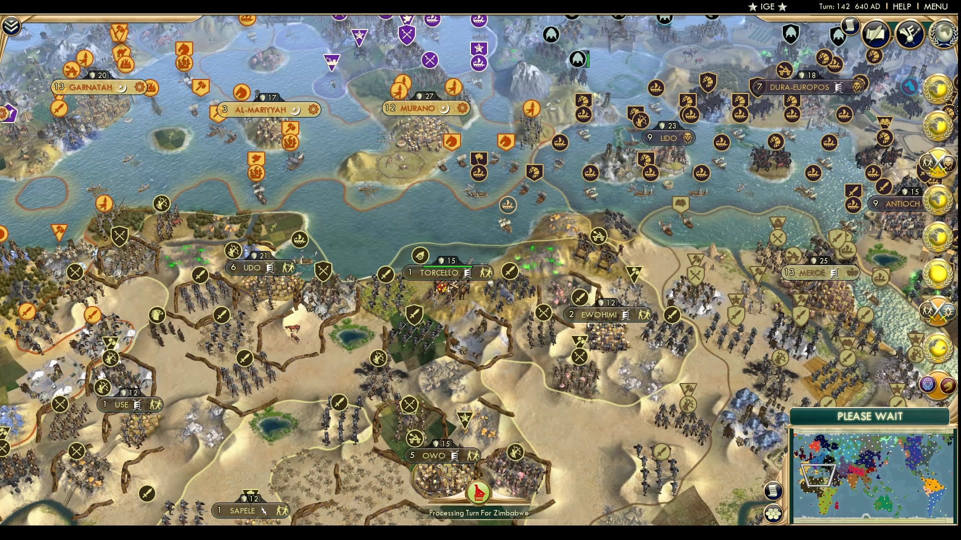 CBR In-Game Screenshot of Crusade for the Maghreb