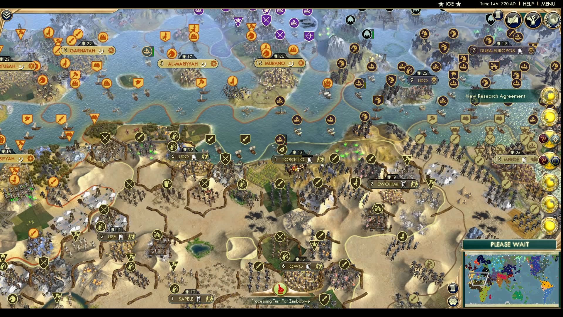 CBR In-Game Screenshot of Waves Rolling In