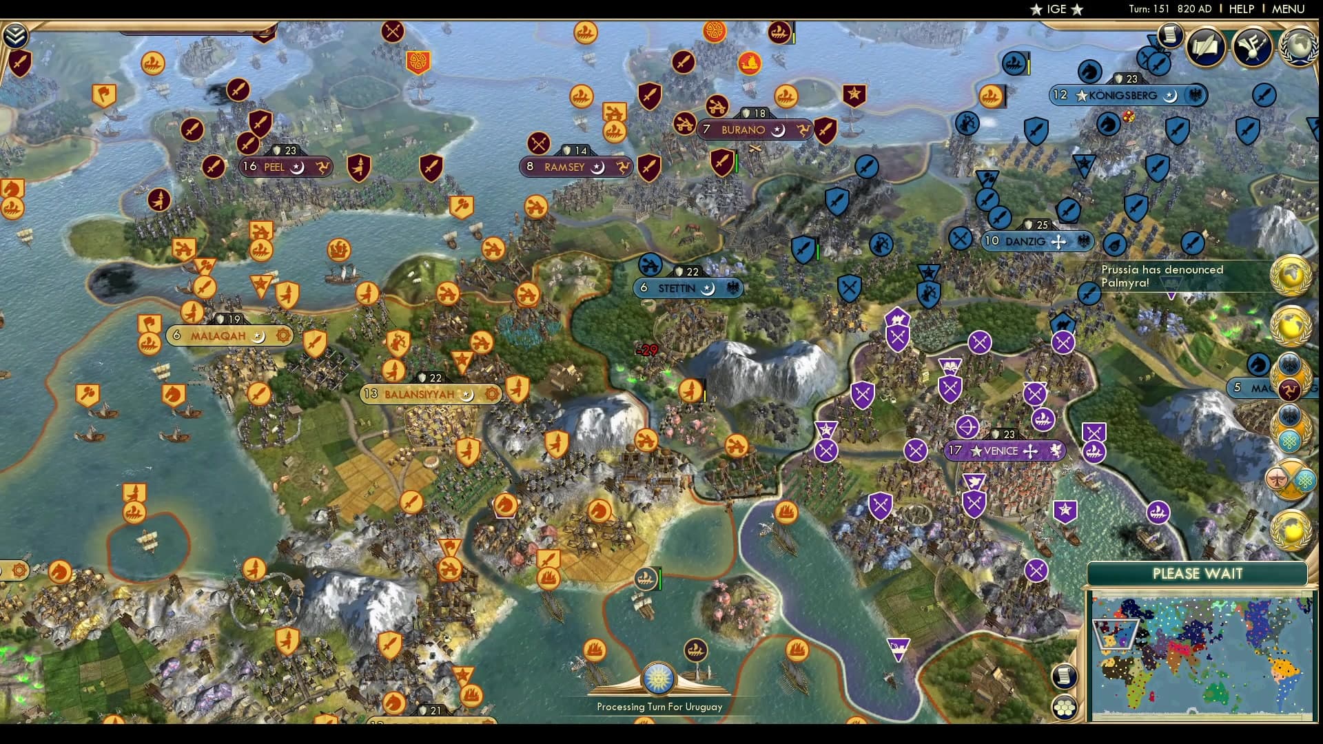 CBR In-Game Screenshot of Walls of Stettin