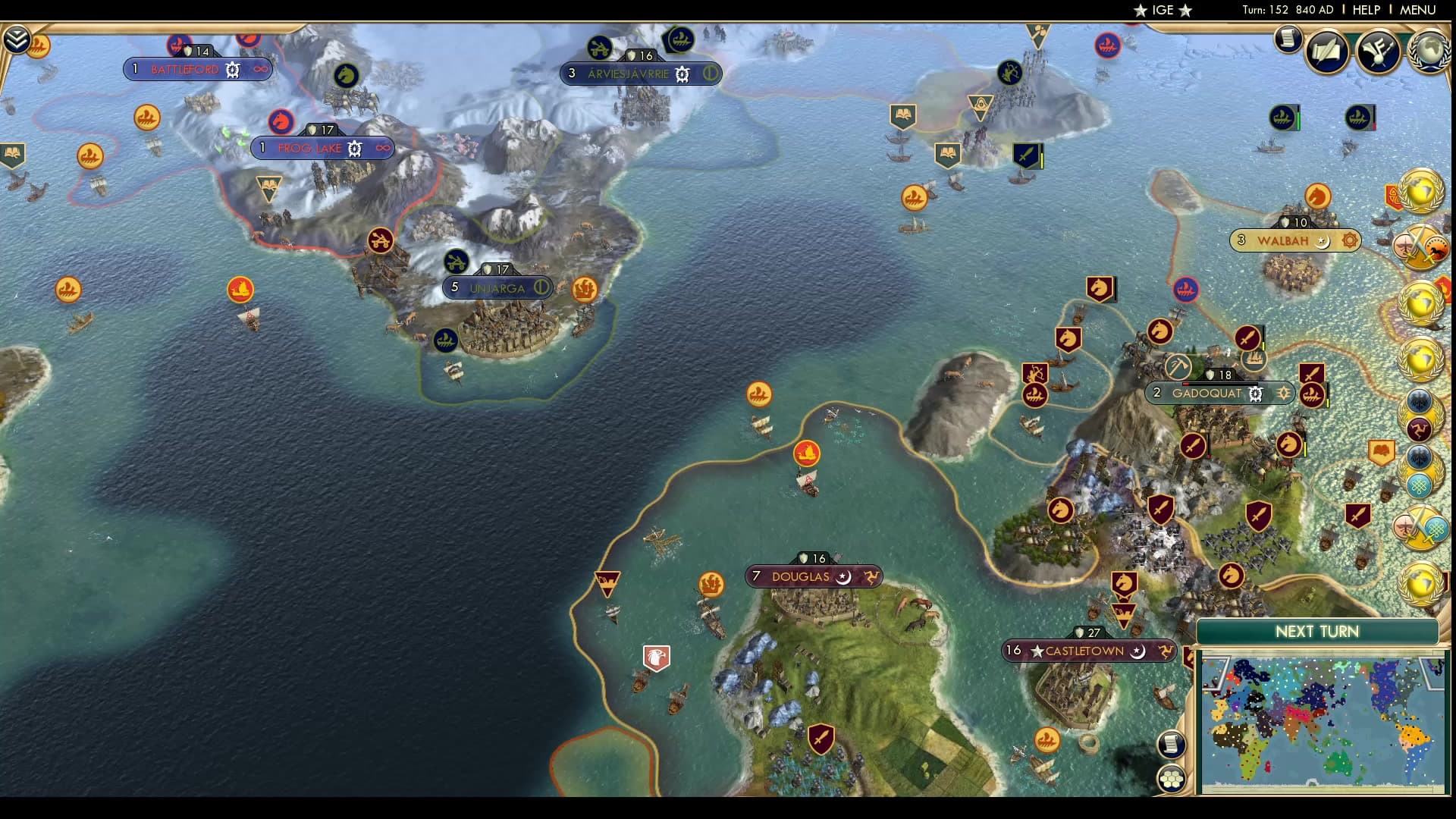 CBR In-Game Screenshot of Surrounded? That means we can attack in all directions!