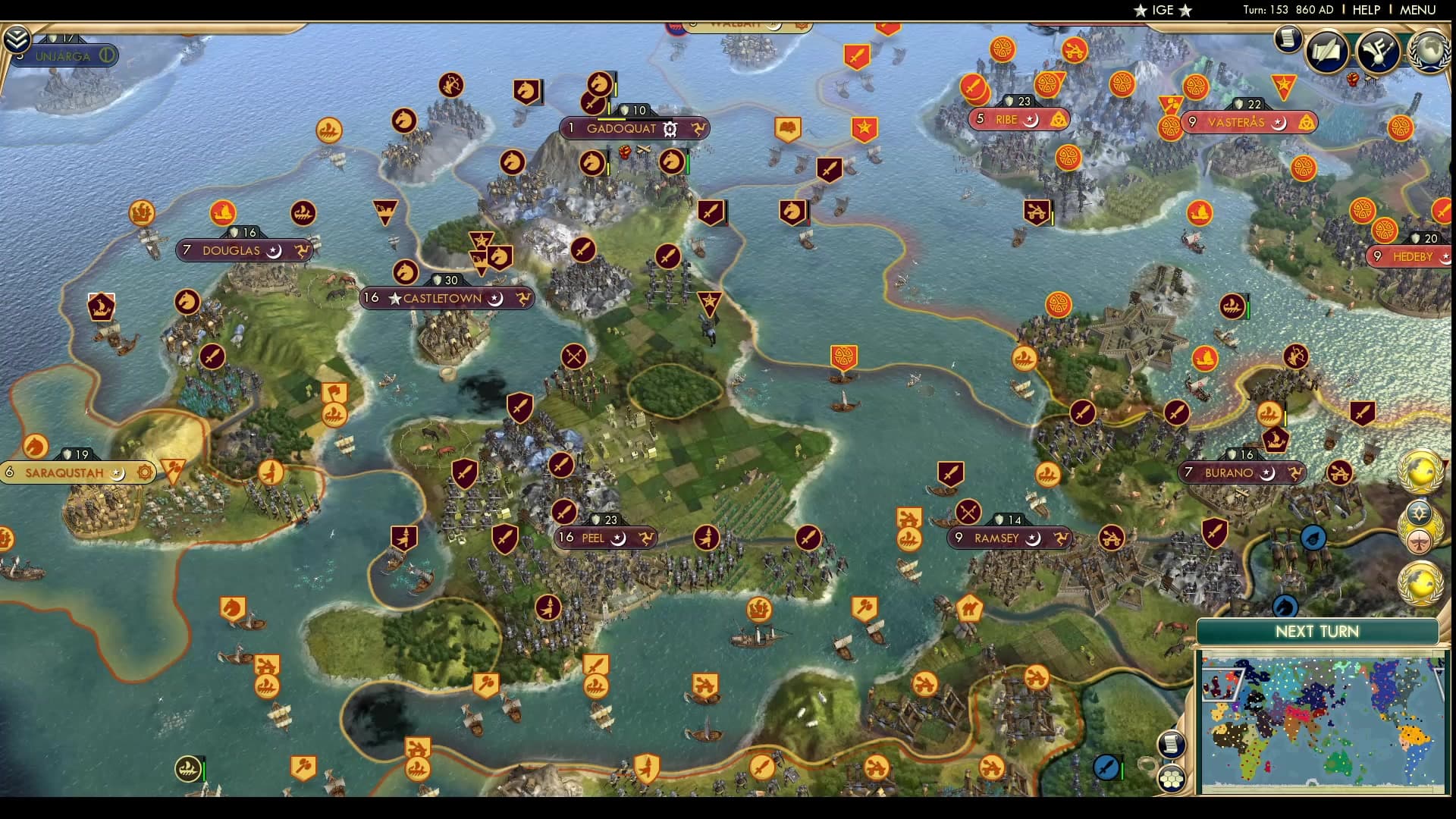 CBR In-Game Screenshot of Triumph of Man(n)