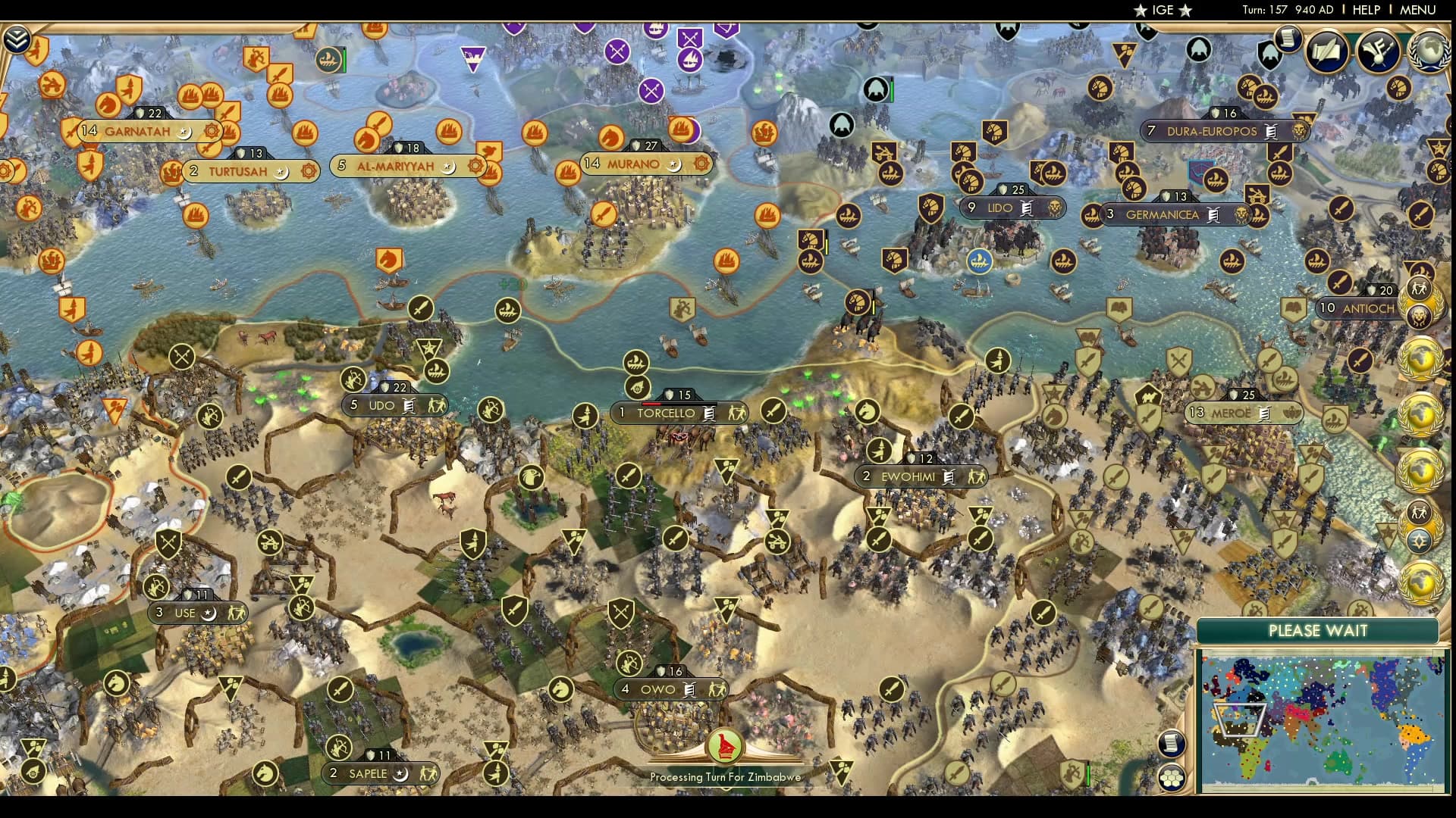 CBR In-Game Screenshot of An Ignominious Retreat