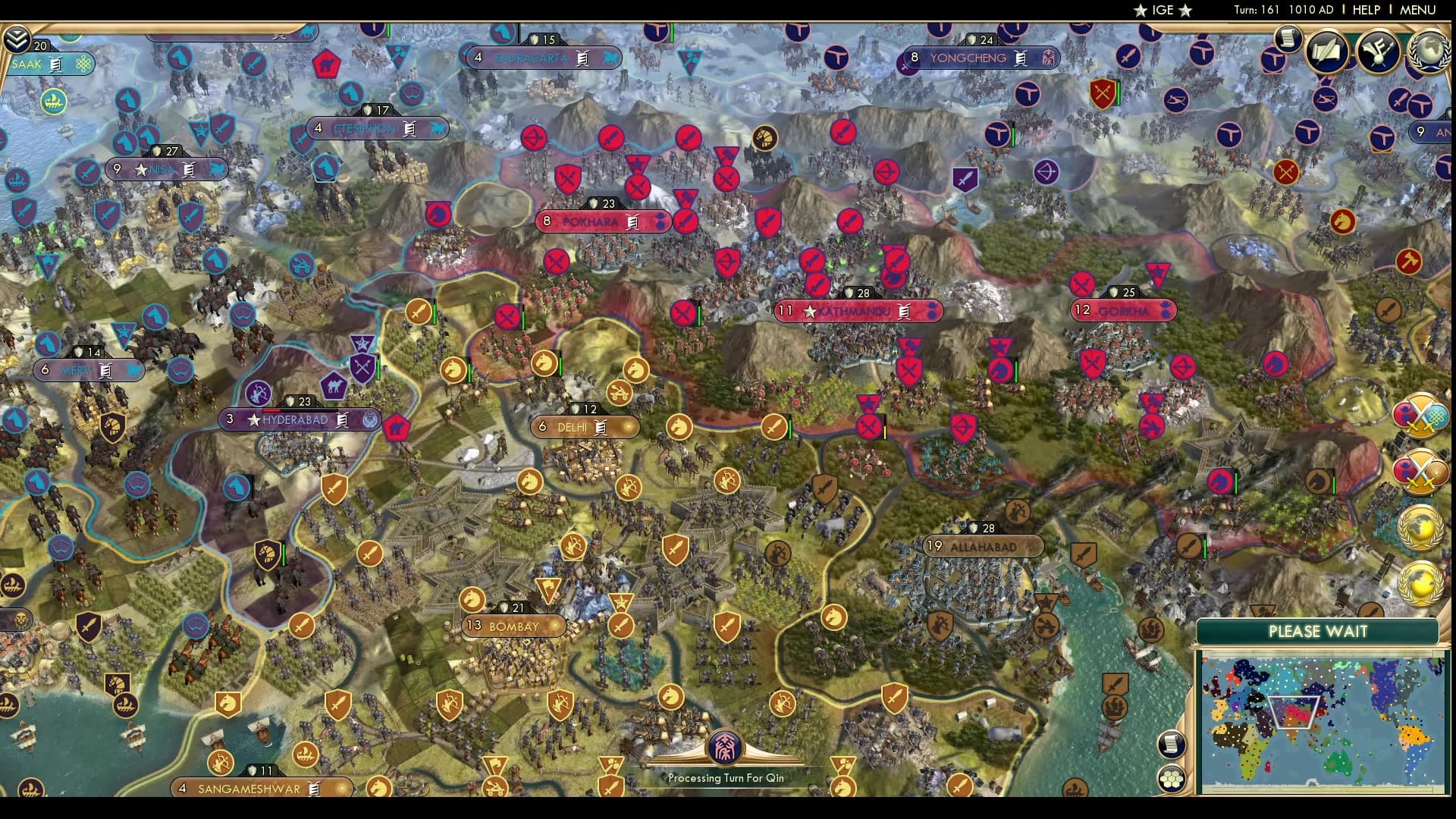 CBR In-Game Screenshot of Ambition: Become Samrat Chakravatan