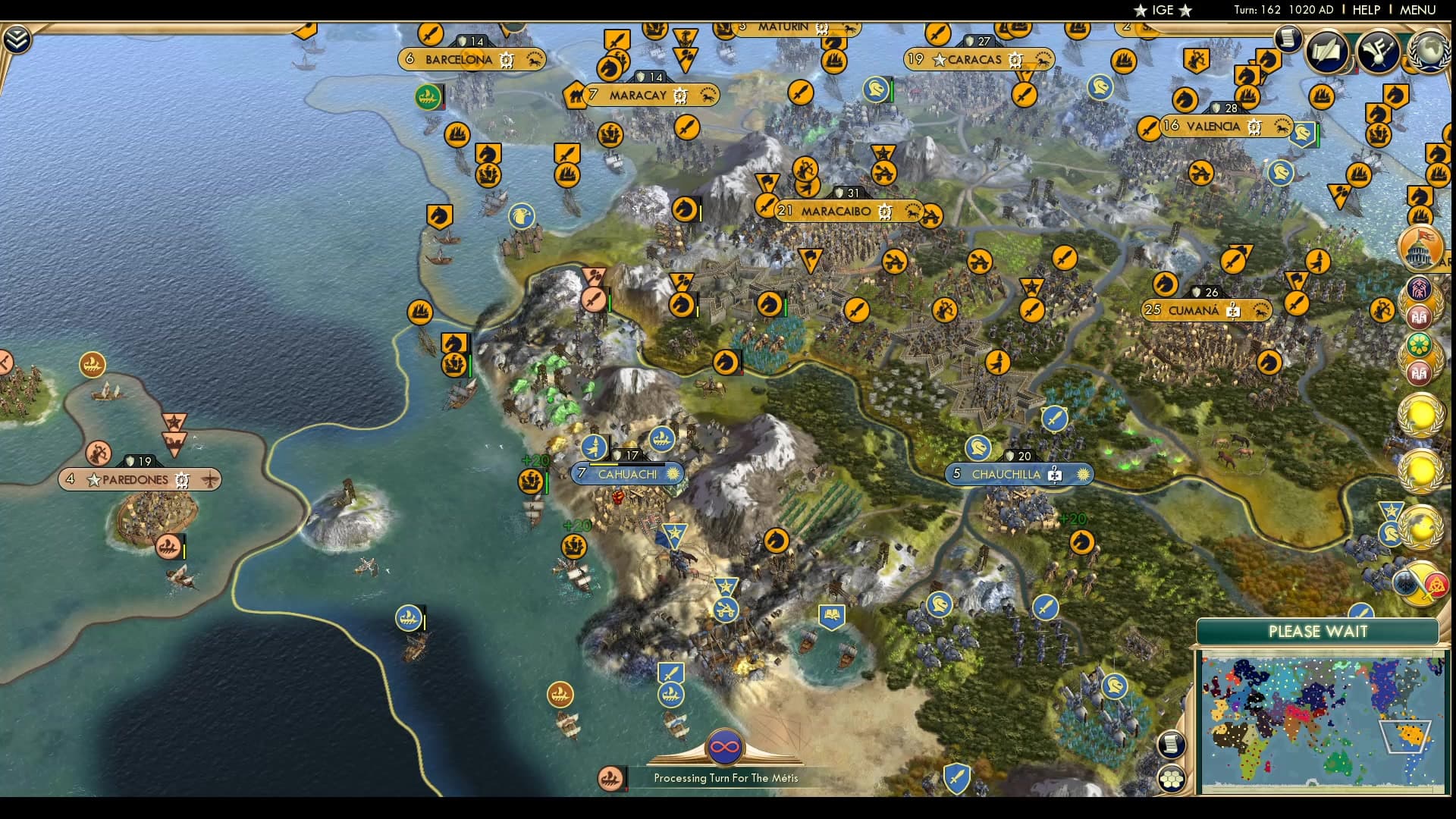 CBR In-Game Screenshot of The Nazca will be forced to A S C E N D