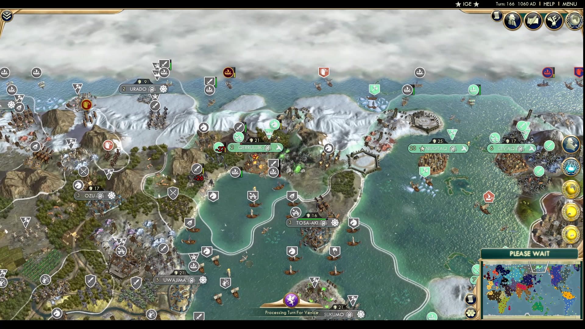 CBR In-Game Screenshot of The Receding Glacier