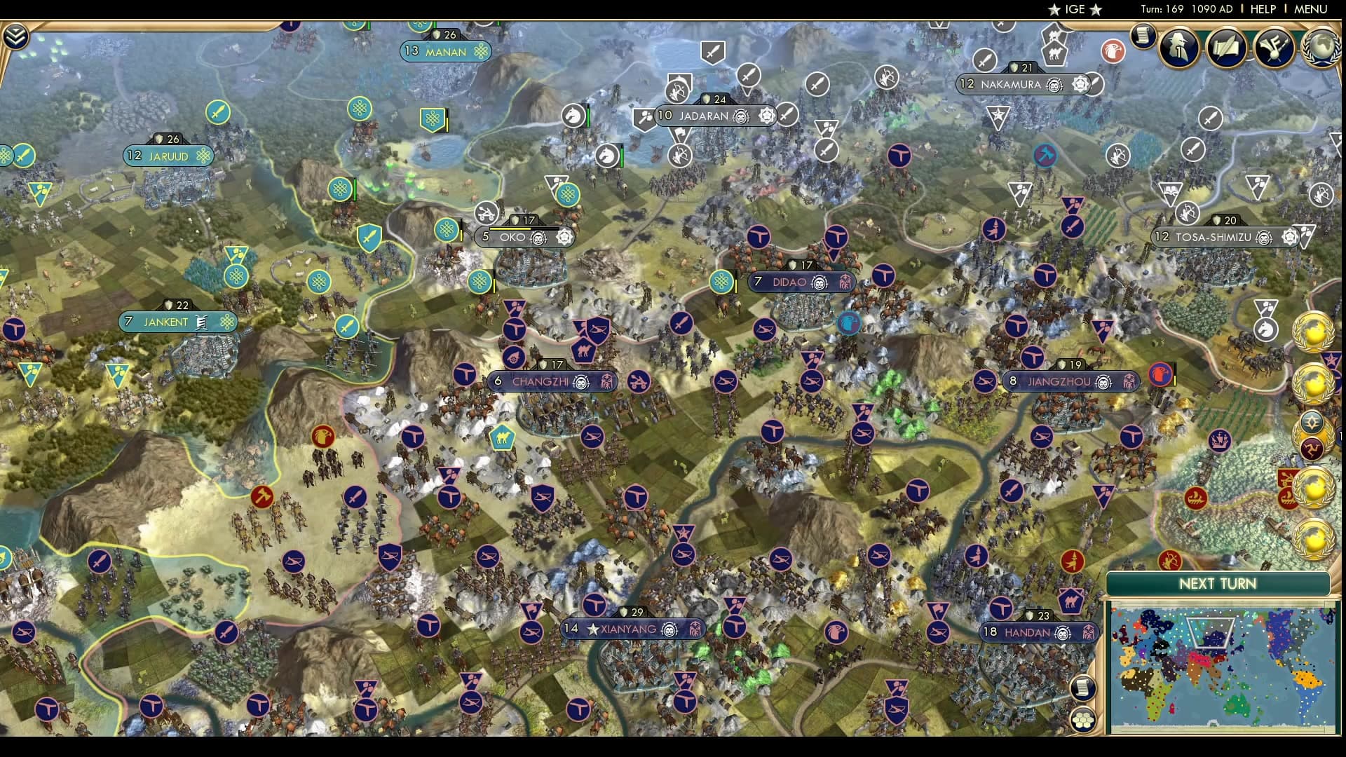 CBR In-Game Screenshot of Oko Ohno