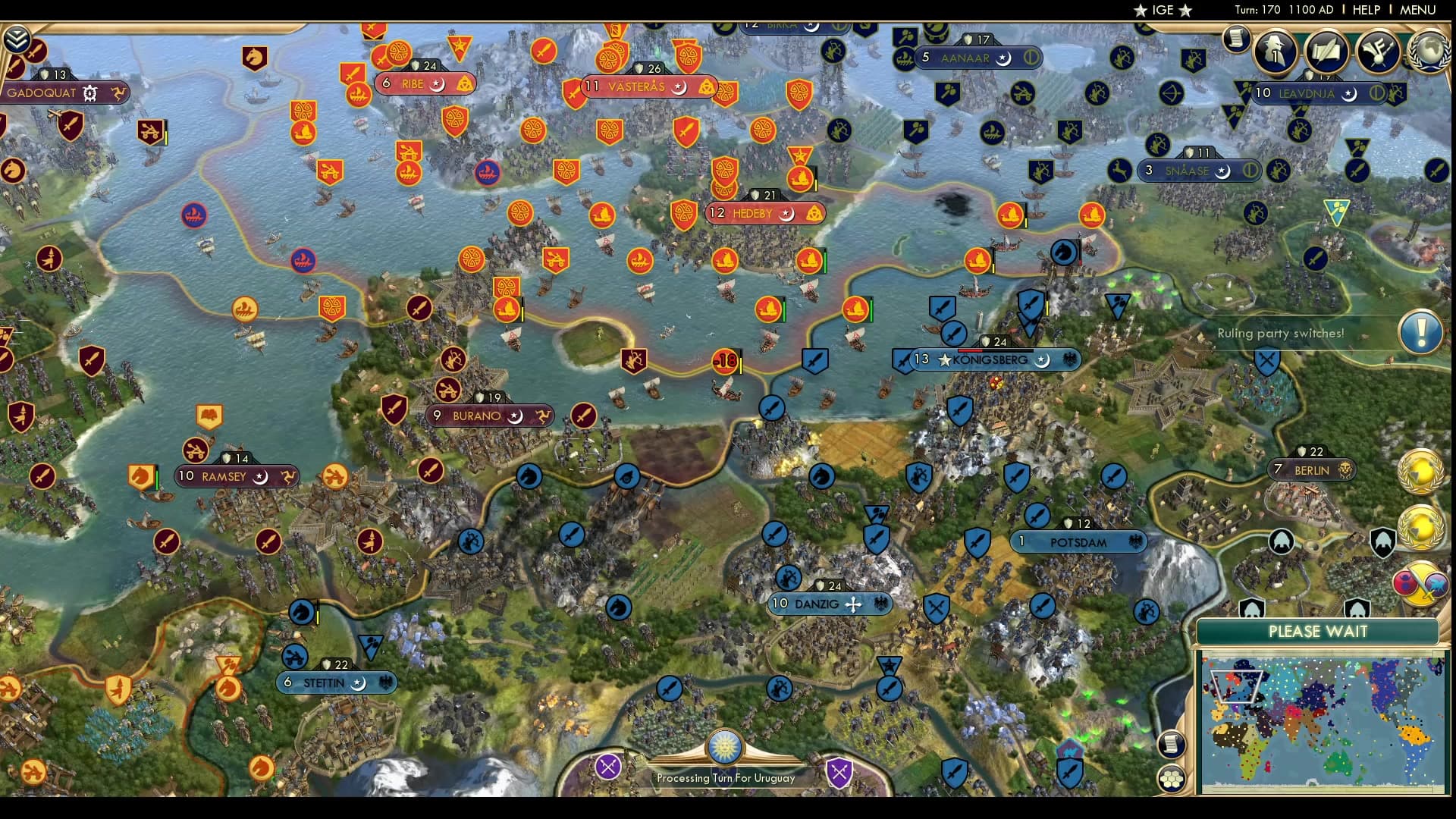 CBR In-Game Screenshot of Stab the sea!