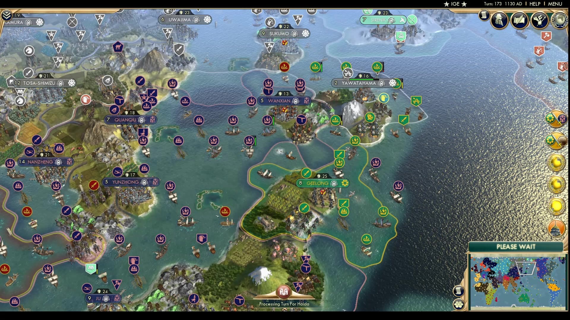 CBR In-Game Screenshot of Nobody look at the sidebar.