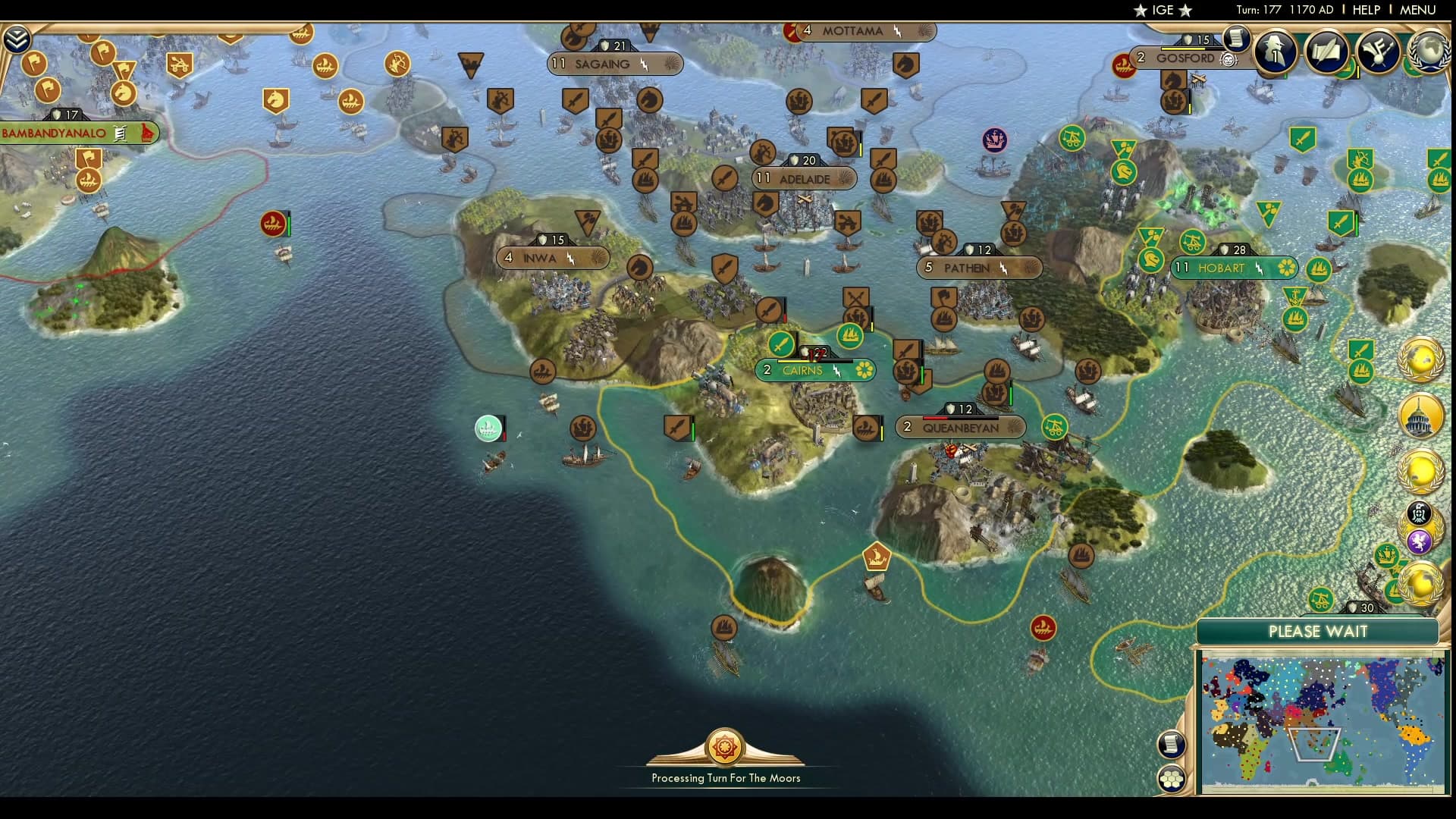 CBR In-Game Screenshot of The Brownening