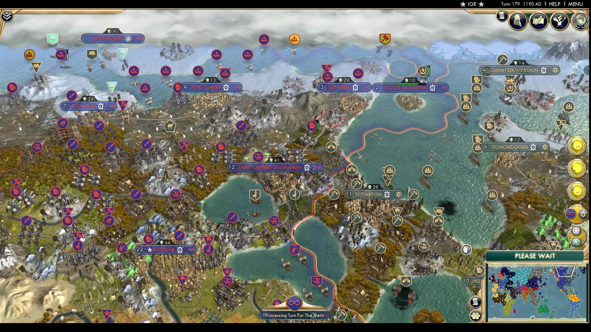 CBR In-Game Screenshot of Speaking of North America...