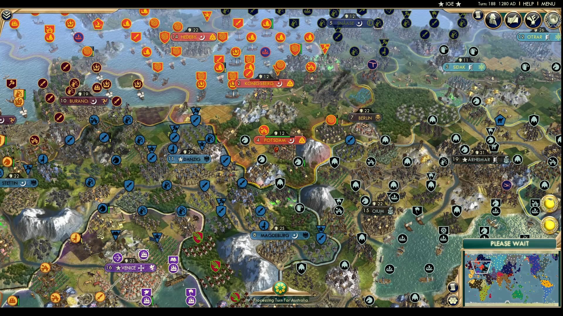 CBR In-Game Screenshot of Ye Gothic Horde Cometh