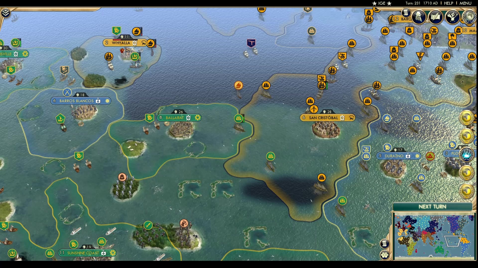 CBR In-Game Screenshot of The Silent Seas