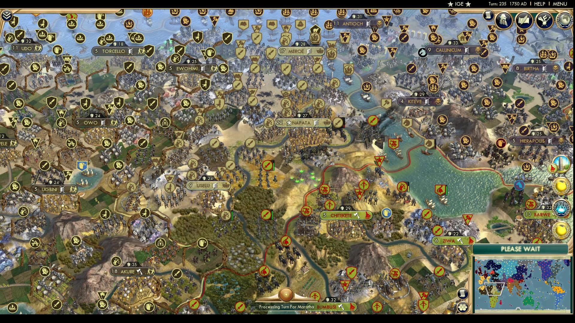 CBR In-Game Screenshot of The Pharaoh’s Last Stand