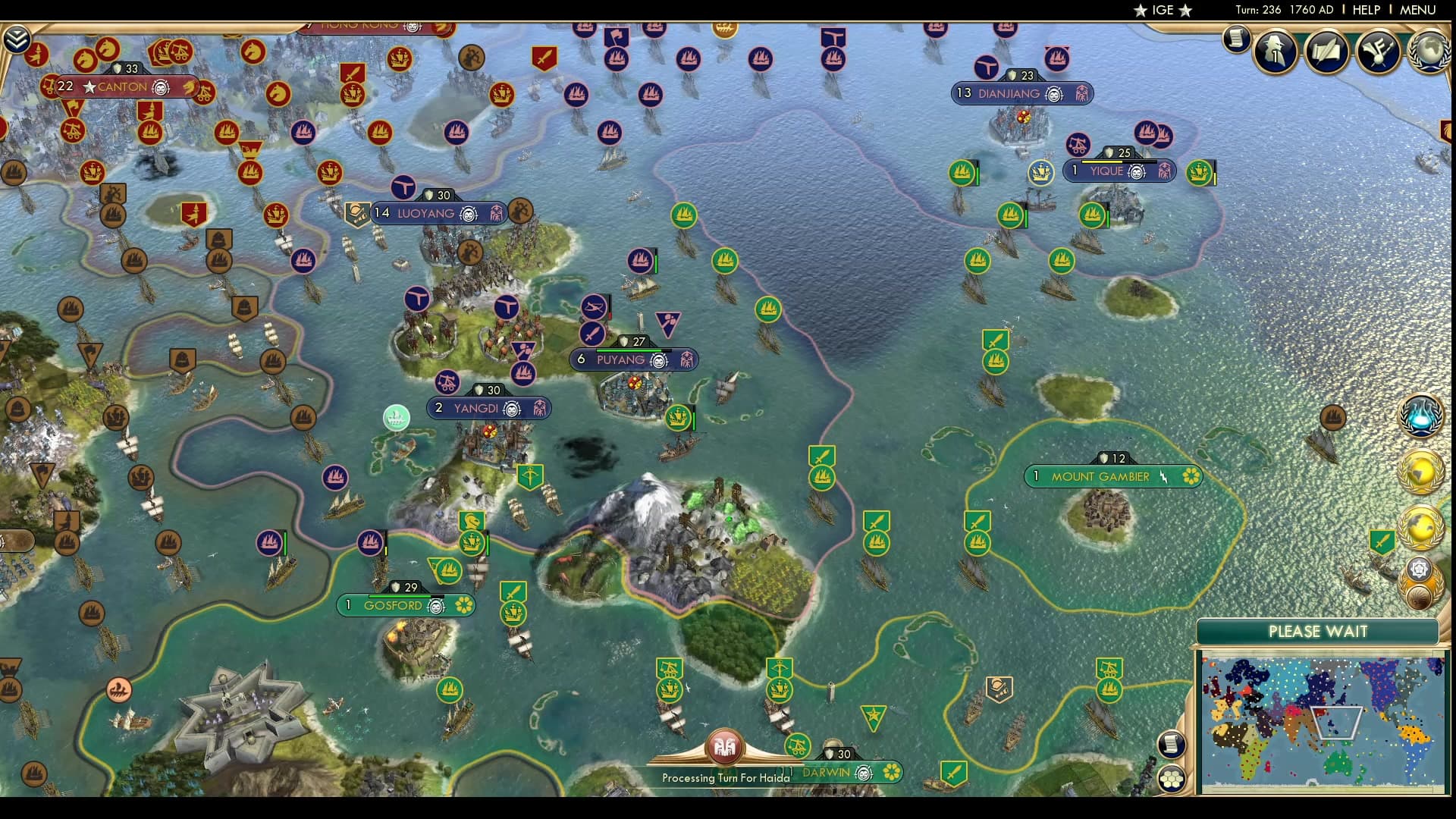 CBR In-Game Screenshot of Pacific Barbecue