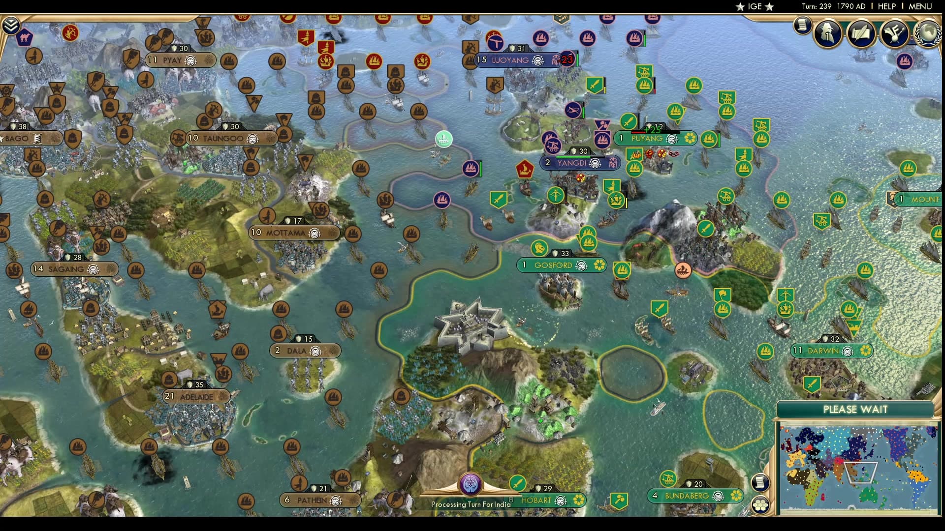 CBR In-Game Screenshot of Holá, Patria Adorada