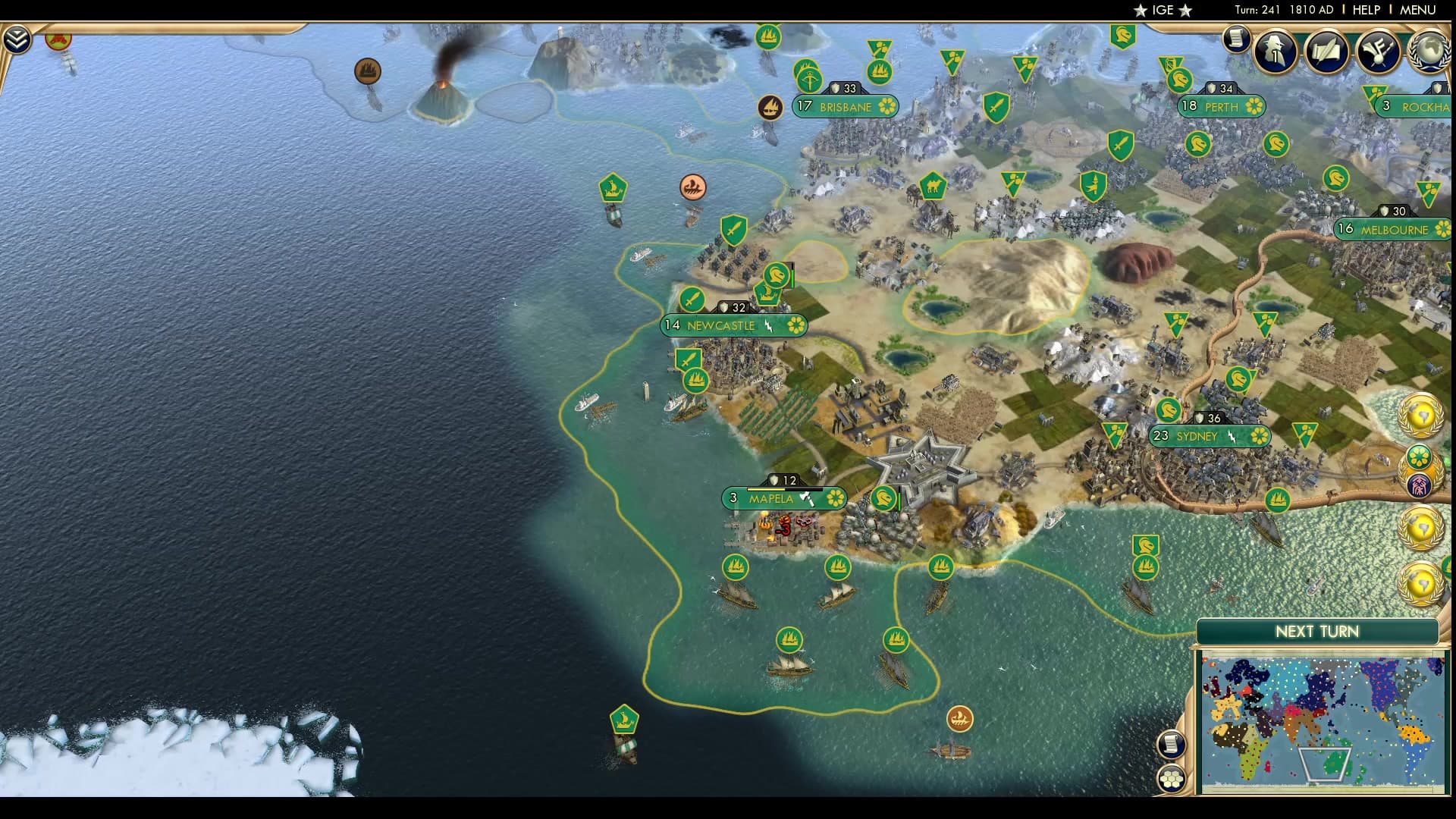 CBR In-Game Screenshot of Fire and Blood